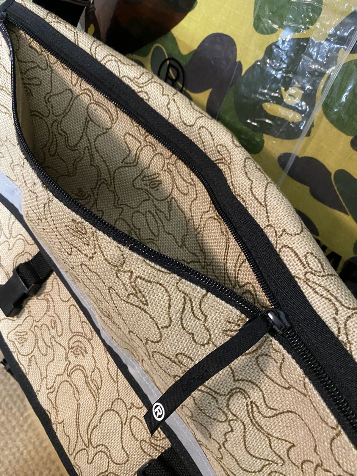 Bape Bape Neon Camo Hemp Bag Size ONE SIZE - 6 Thumbnail