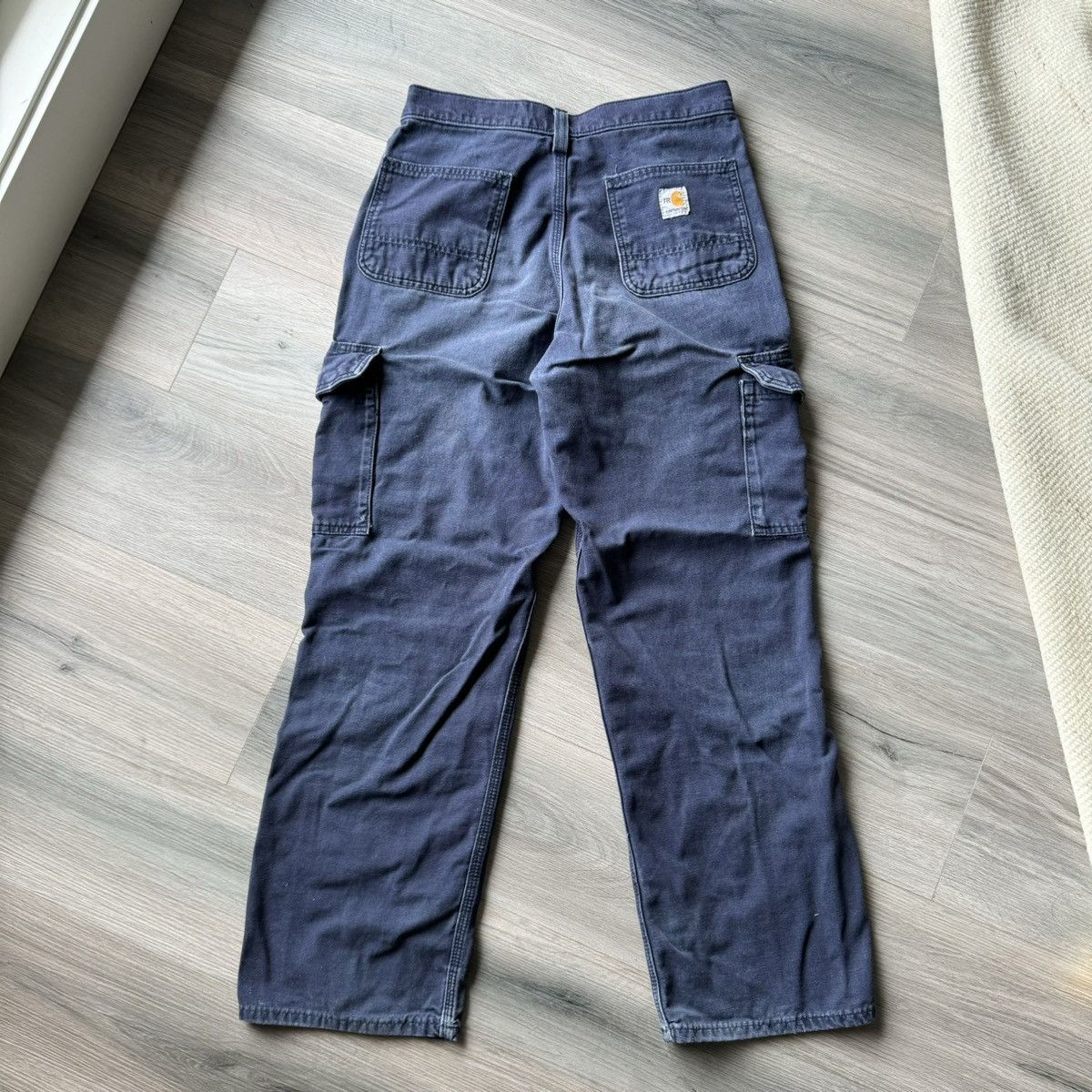 Carhartt × Vintage Carhartt FR cargo workwear pants Size US 28 / EU 44 - 3 Thumbnail