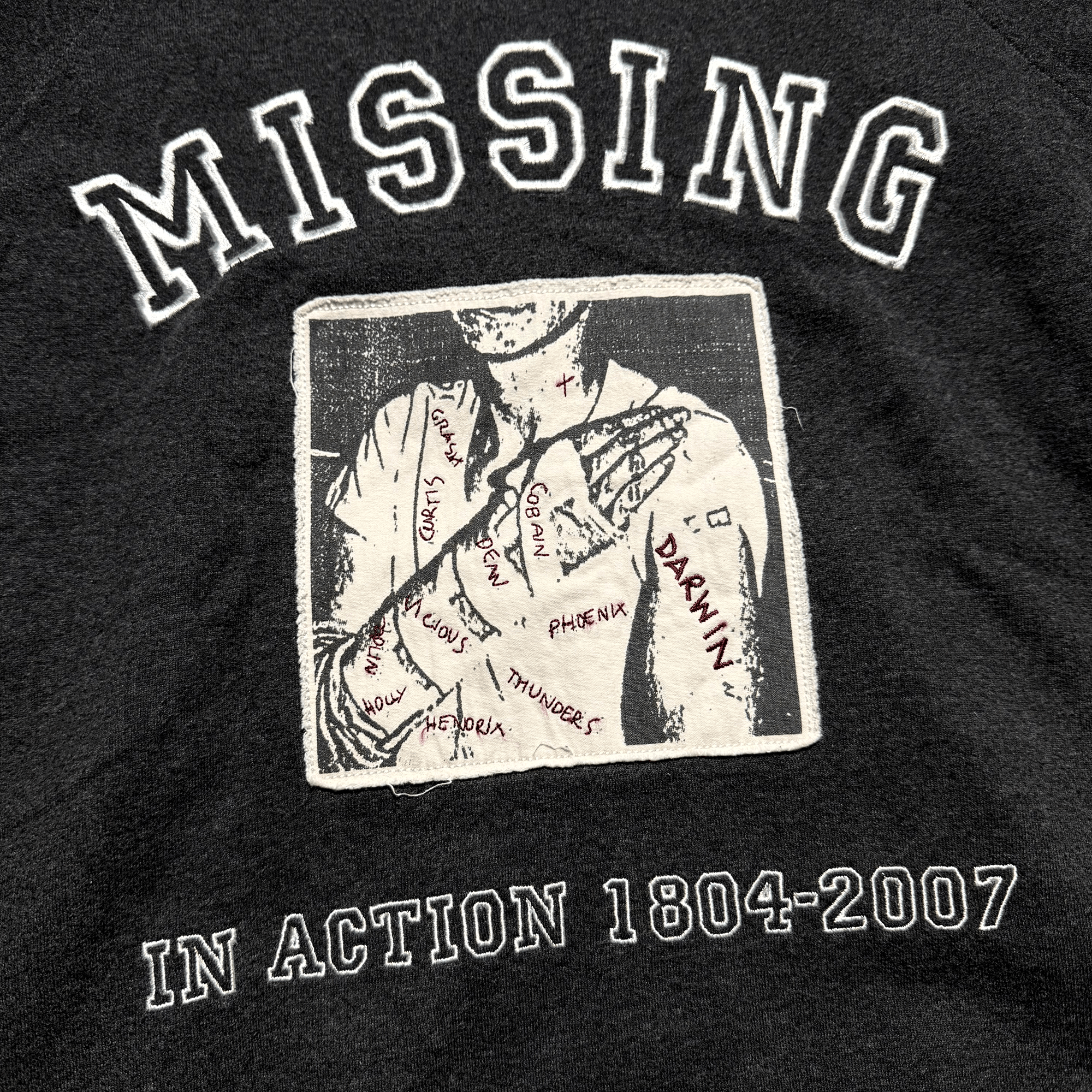 Raf Simons SS07 Raf Simons 'Missing' Hoodie Size US S / EU 44-46 / 1 - 2 Thumbnail