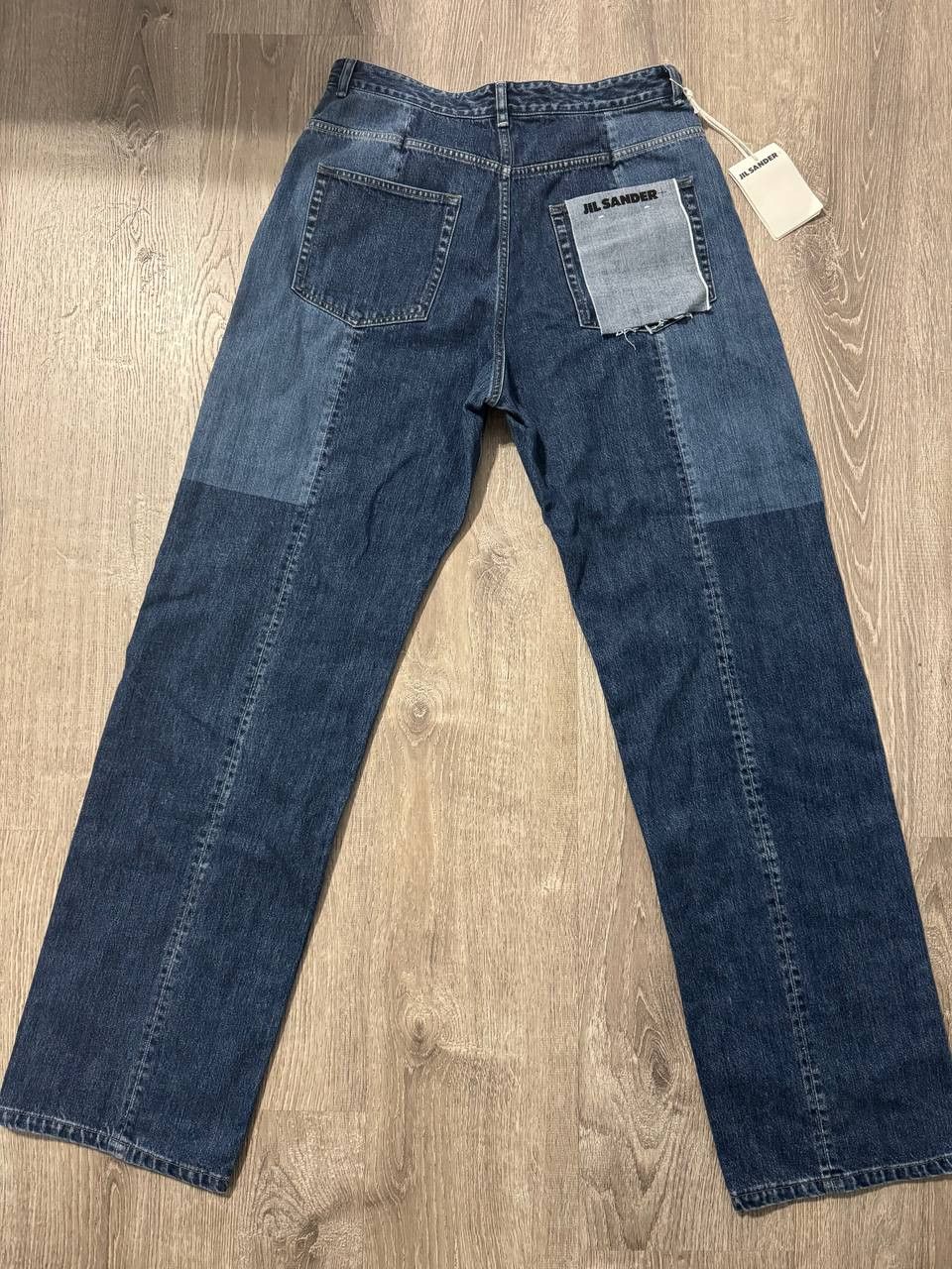 Jil Sander Jil Sander+ Patchwork Straight-Leg Jeans Size US 32 / EU 48 - 4 Thumbnail