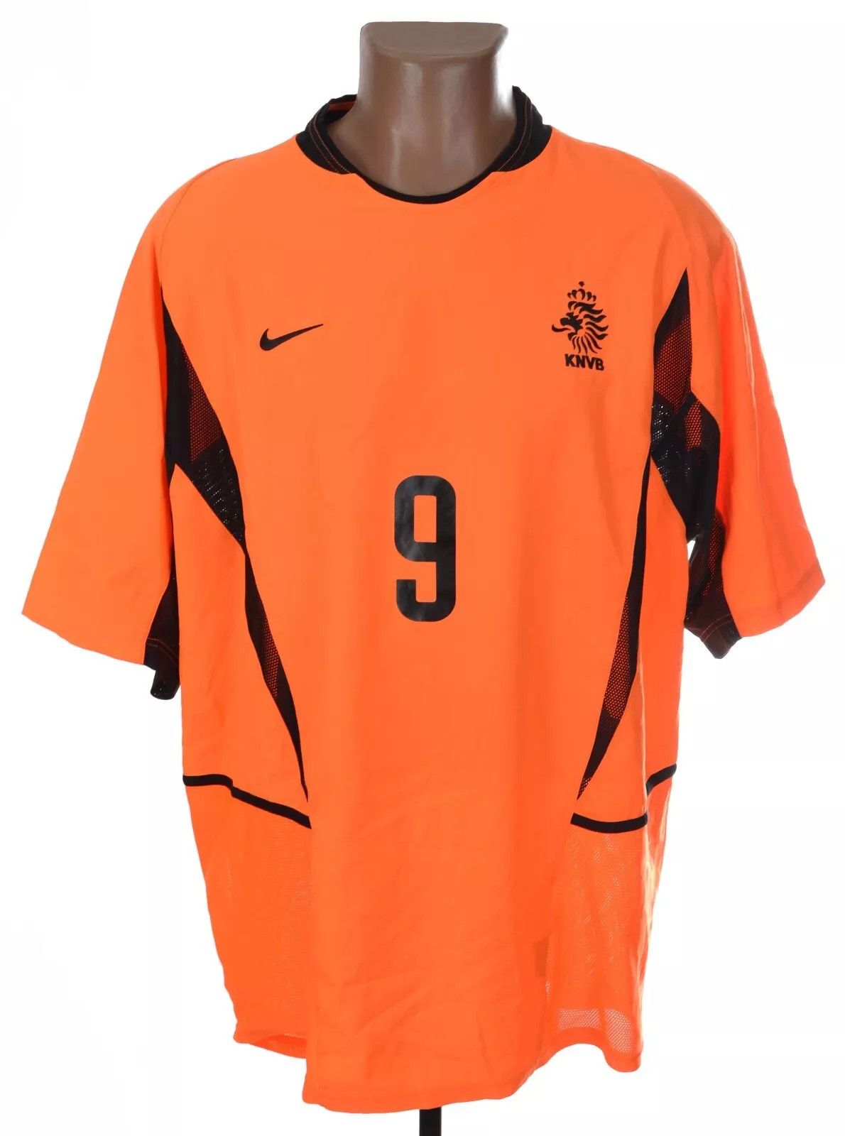 Nike HOLLAND 2002/2004 SHIRT JERSEY NIKE XL #9 V.NISTELROOY Size US XL / EU 56 / 4 - 2 Thumbnail