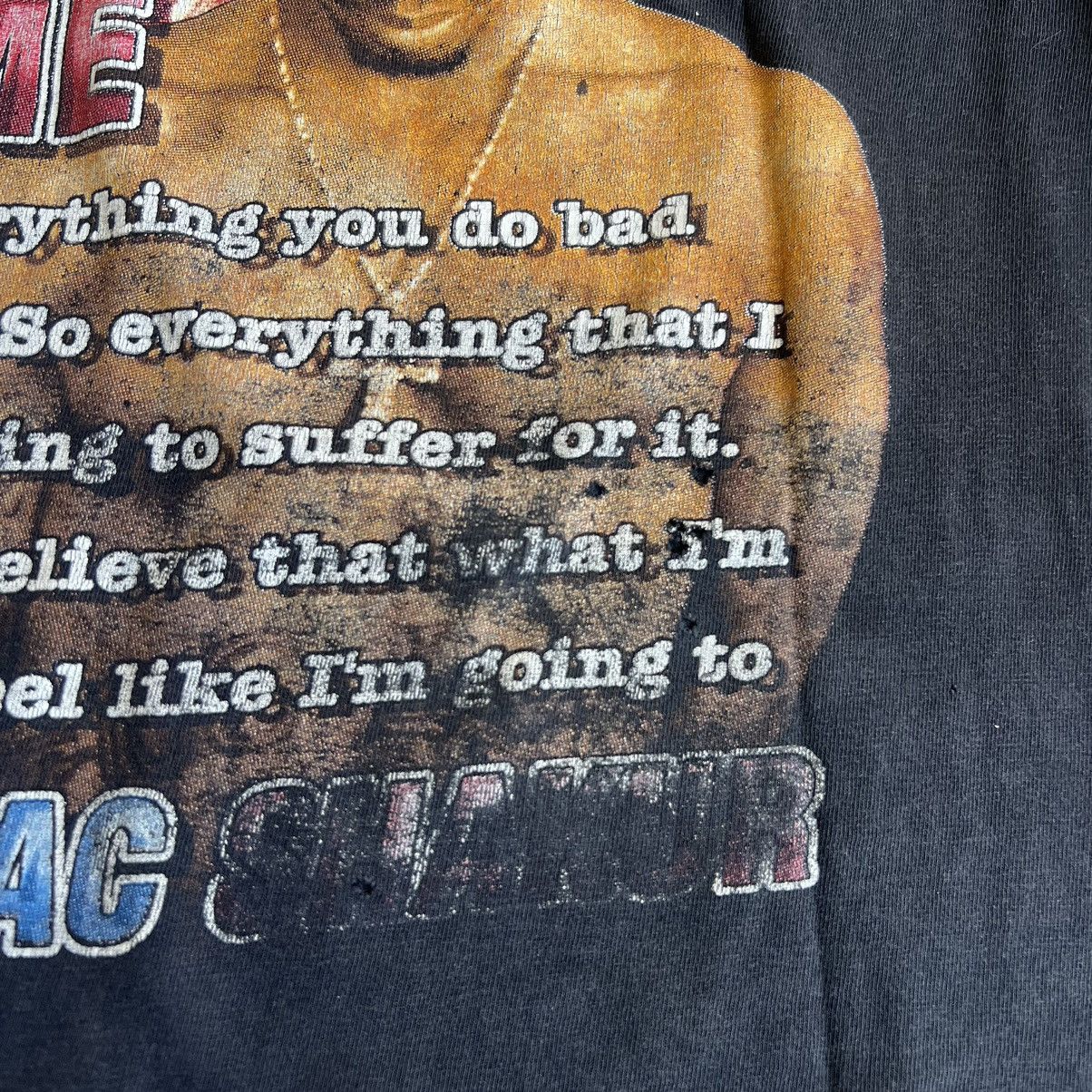 Rap Tees 90s Tupac Rap Tee faded thrashed Size US L / EU 52-54 / 3 - 11 Thumbnail