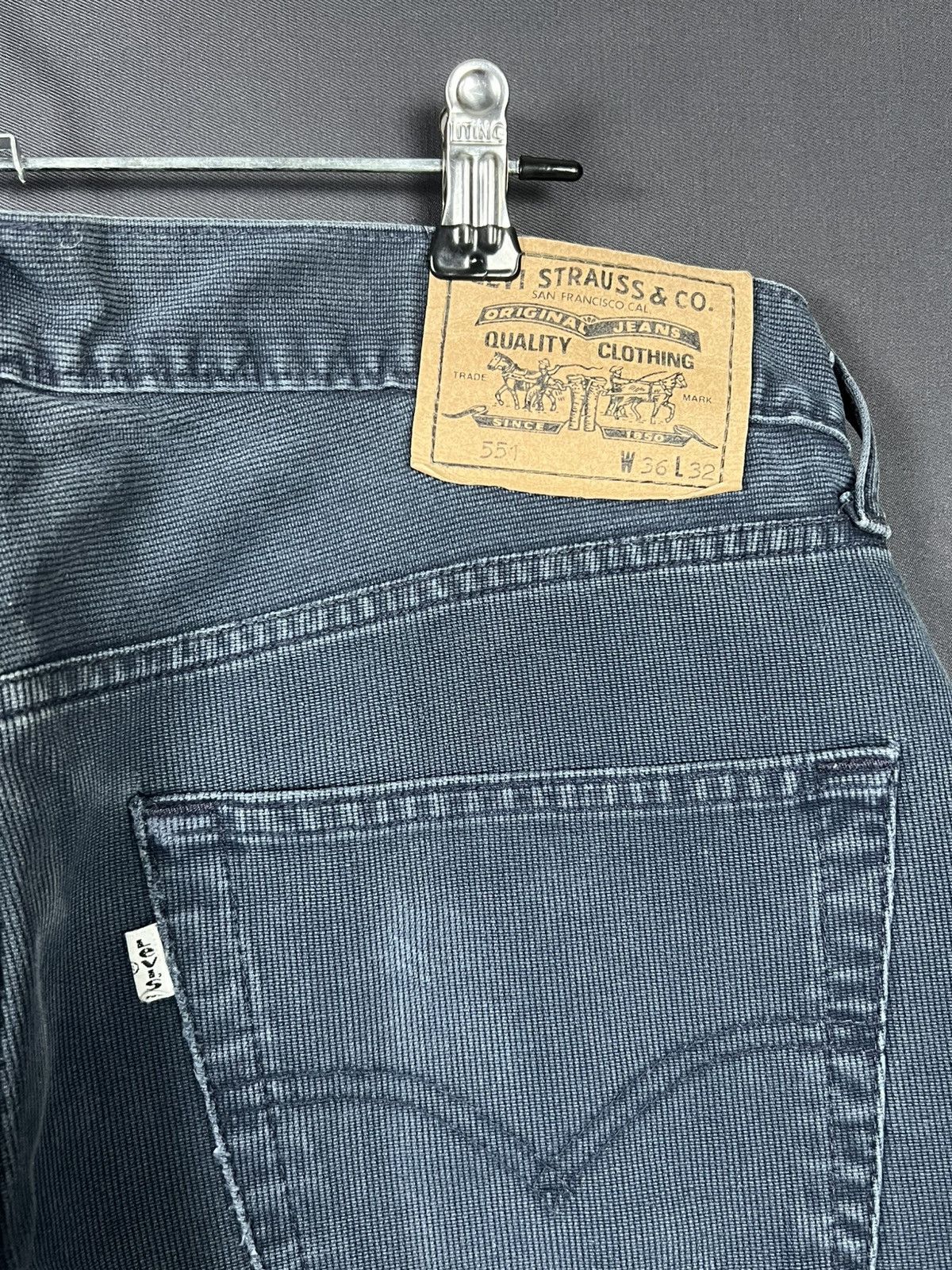 Levi's × Levi's Vintage Clothing × Vintage Vintage Levi’s 551 LVC men’s jeans Size US 36 / EU 52 - 2 Thumbnail