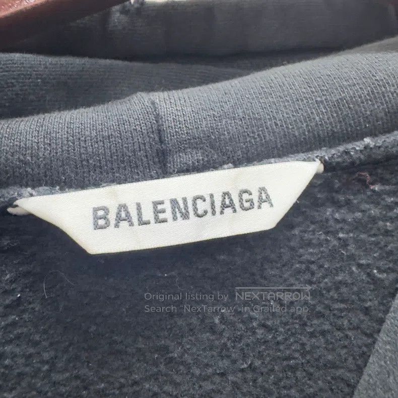 Balenciaga Balenciaga Phantom Faded Letter Hoodie Sweater Size US S / EU 44-46 / 1 - 3 Thumbnail