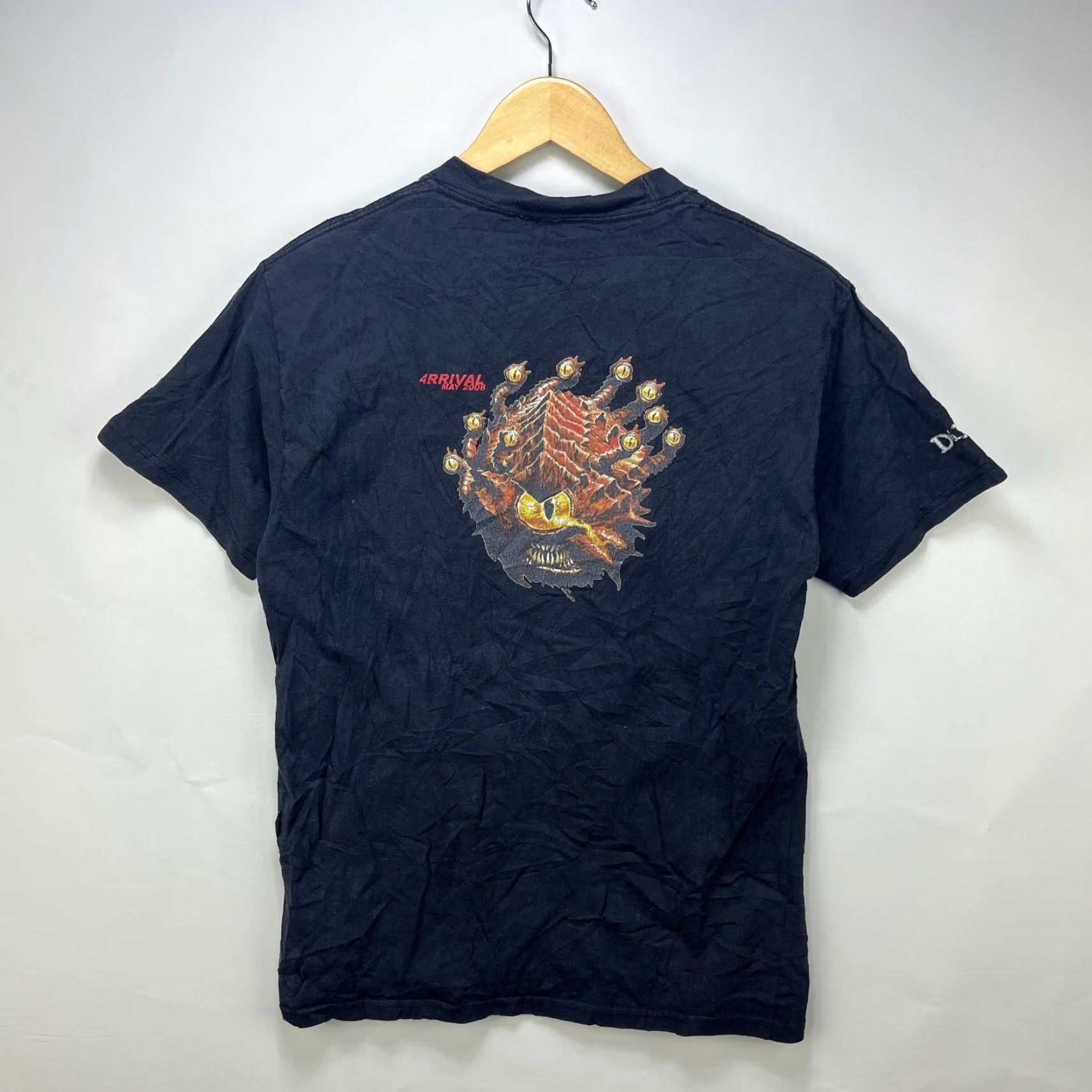 Vintage VINTAGE Beholder Shirt Dungeons & Dragons May 2008 - Small - Black - Mens - T-Shirt Size US S / EU 44-46 / 1 - 3 Thumbnail