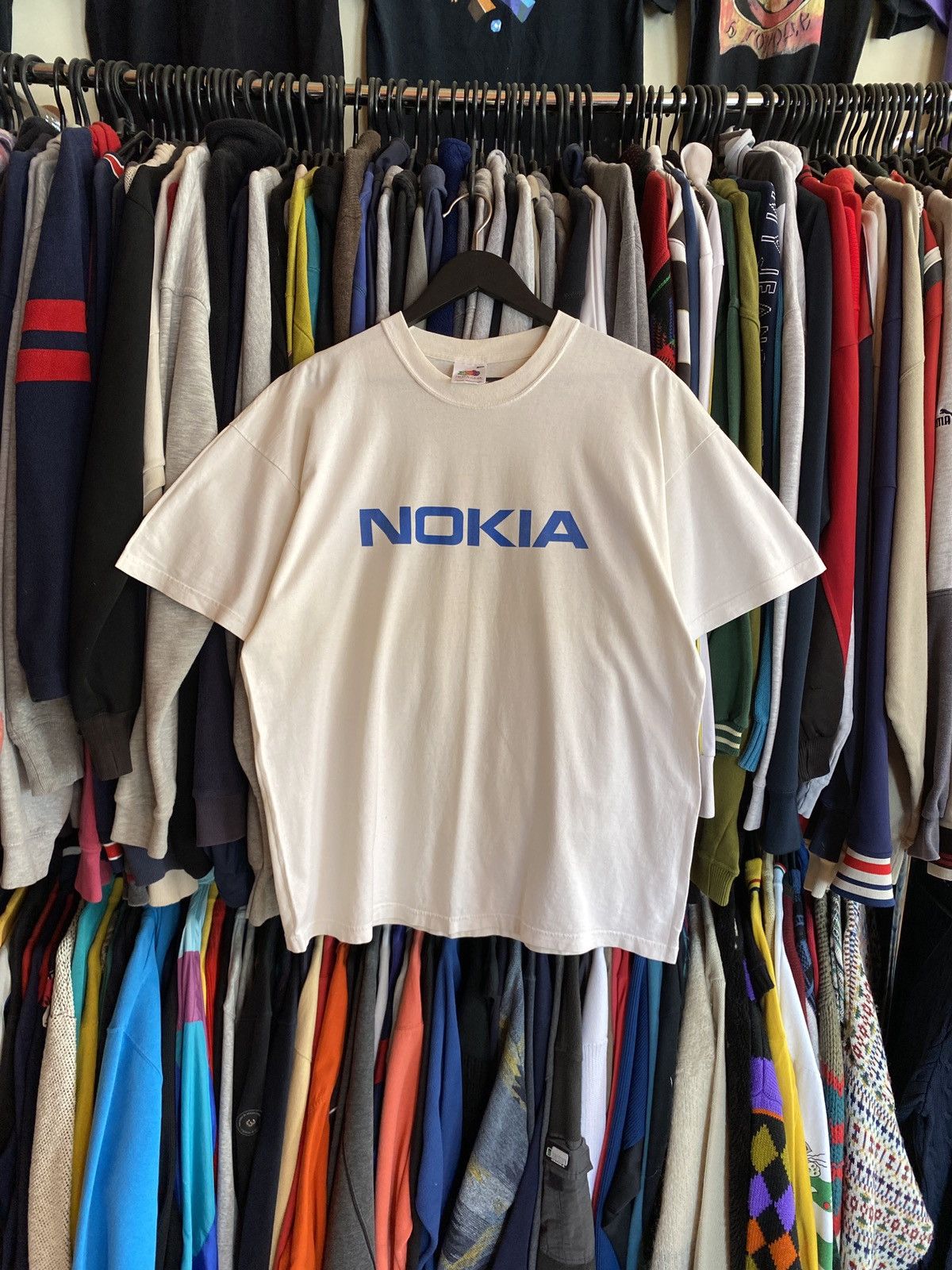 Microsoft 90s VINTAGE NOKIA DISTRESSED T-SHIRT Size US XL / EU 56 / 4 - 1 Thumbnail