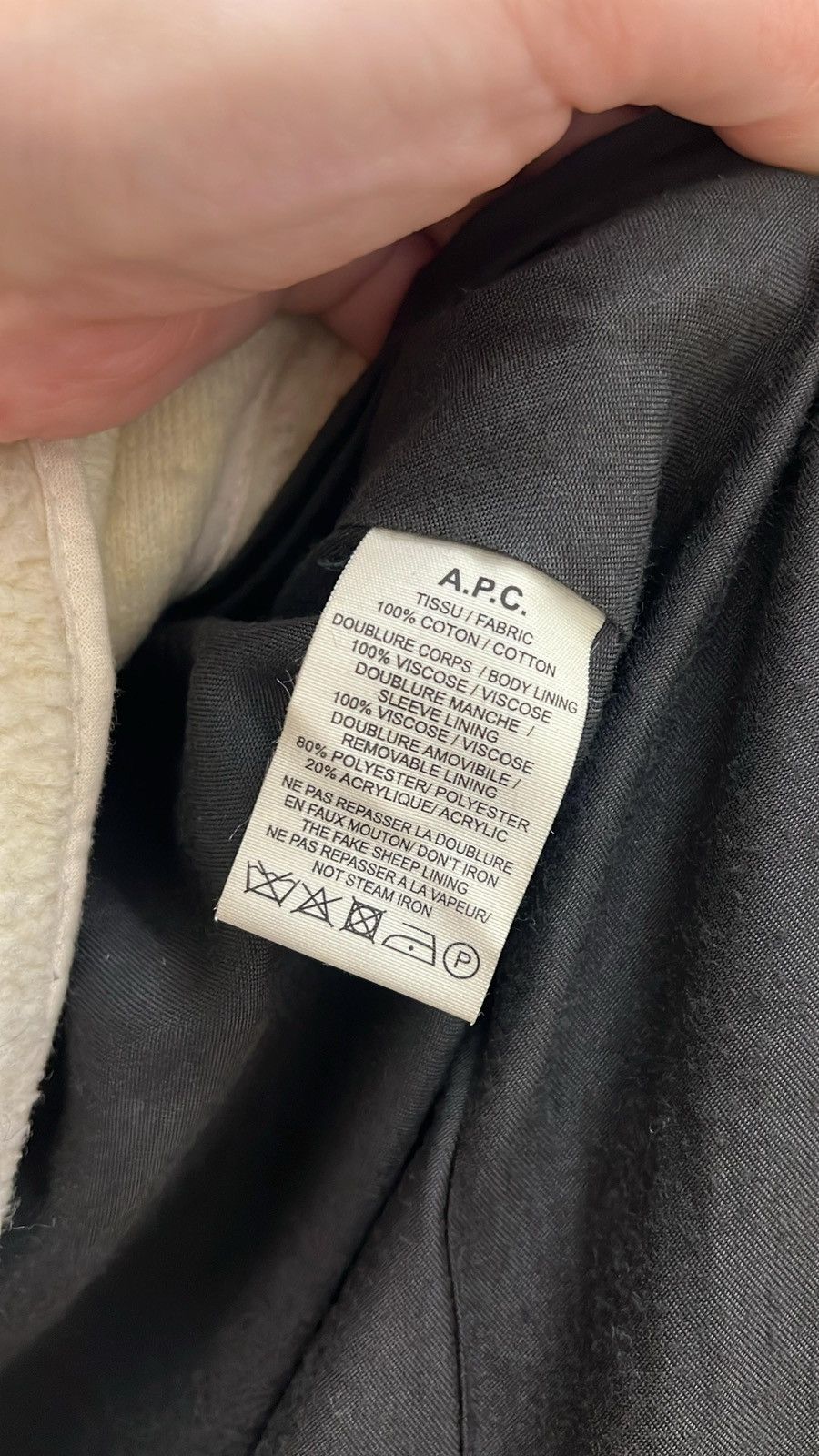 A.P.C. M65 Field Jacket Parka Shearling Lined Size US M / EU 48-50 / 2 - 10 Thumbnail