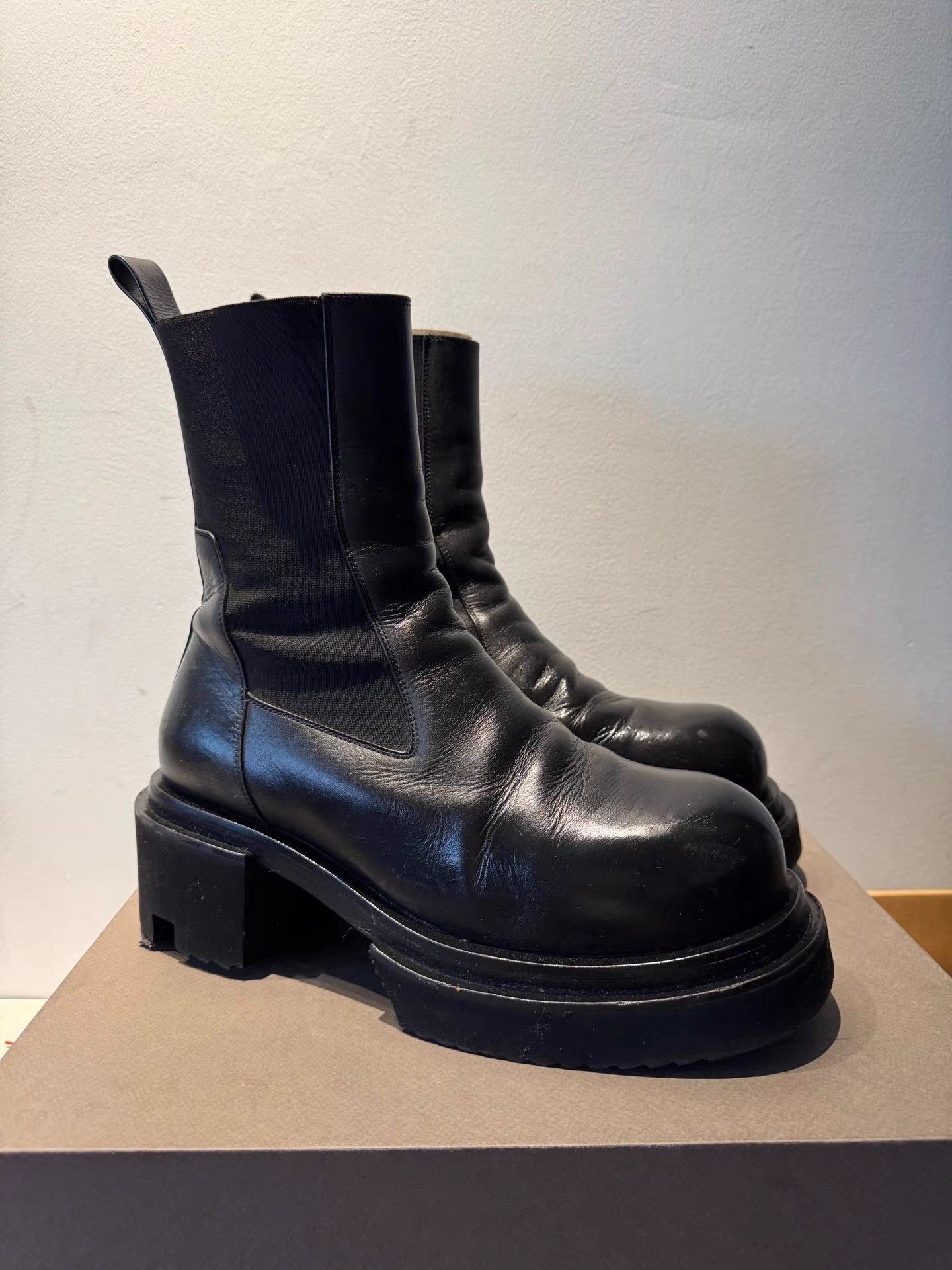Rick Owens Rick Owens Beatle Ballast Bogun Boots Size US 9 / EU 42 - 2 Thumbnail