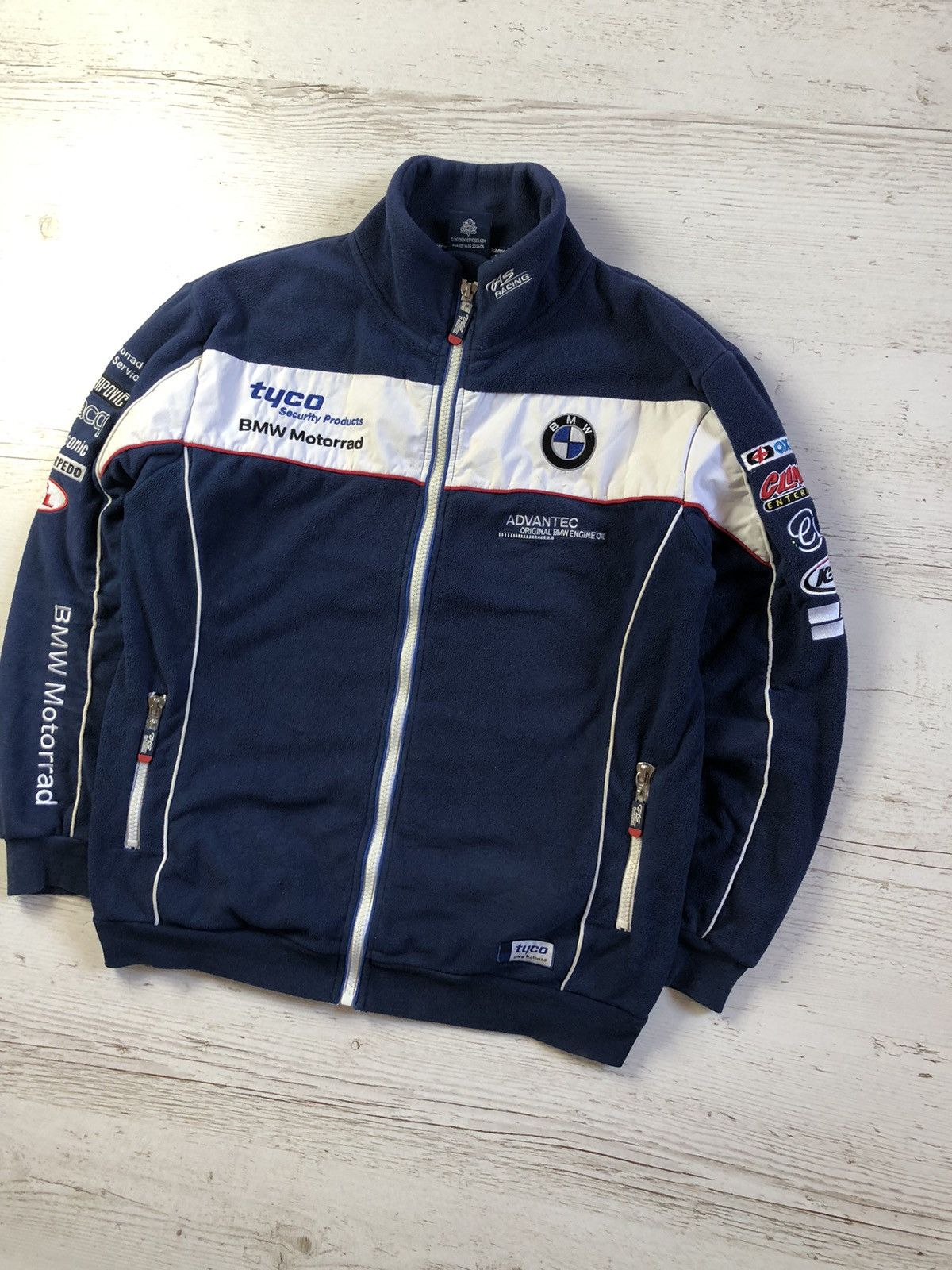 BMW BMW fleece jacket vintage Size US M / EU 48-50 / 2 - 2 Thumbnail
