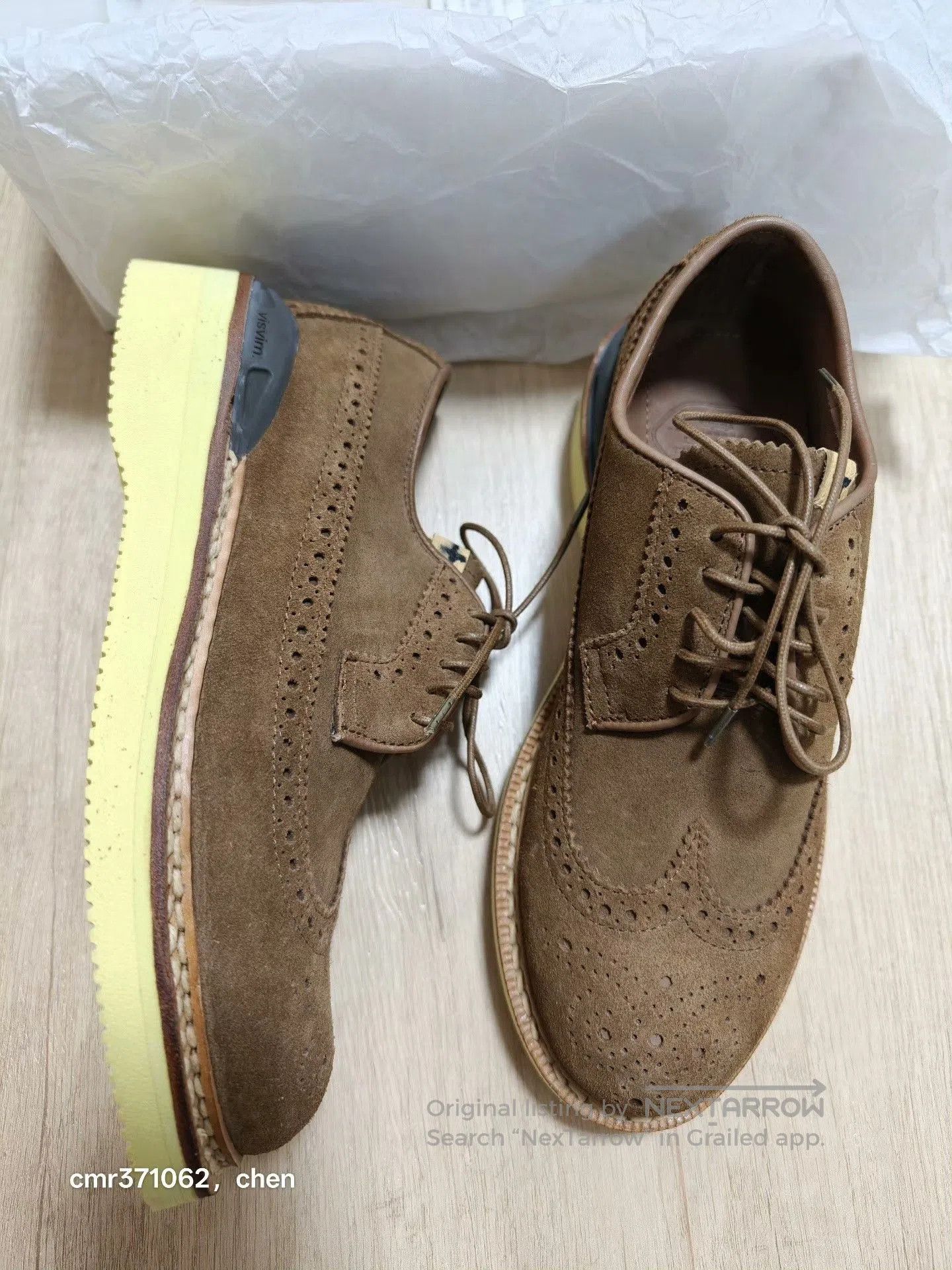 Visvim visvim 13ss Spot Patrician WT Folk Brogue. Size US 8 / EU 41 - 2 Thumbnail