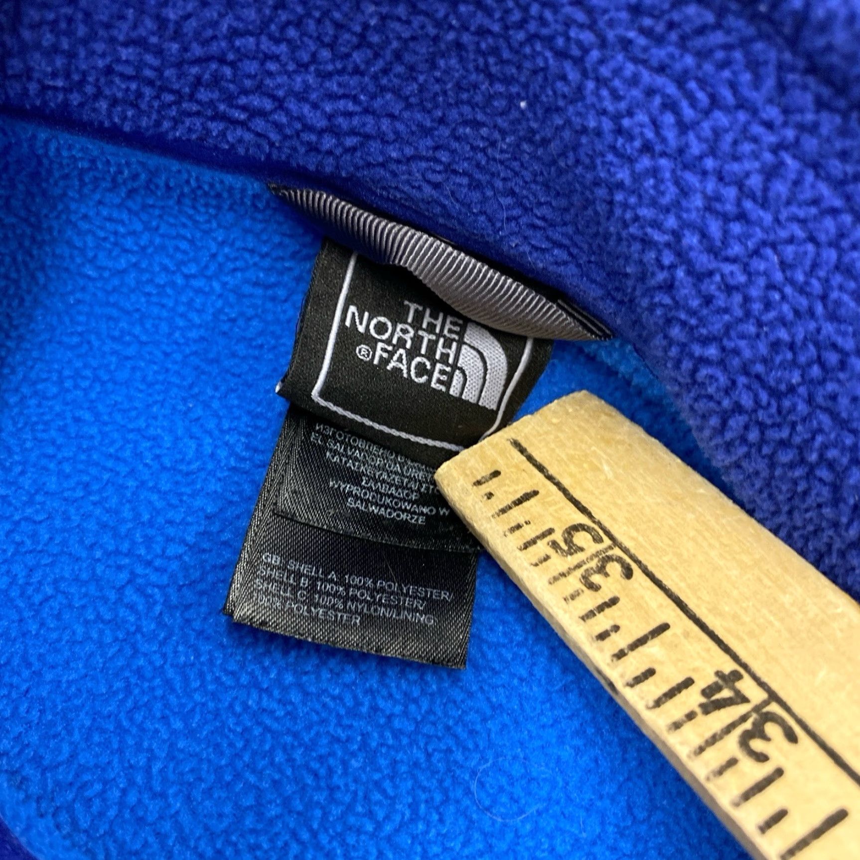 The North Face VINTAGE The North Face Zip Up Fleece Jacket Blue L Mens Regular Size Large Size US L / EU 52-54 / 3 - 4 Thumbnail