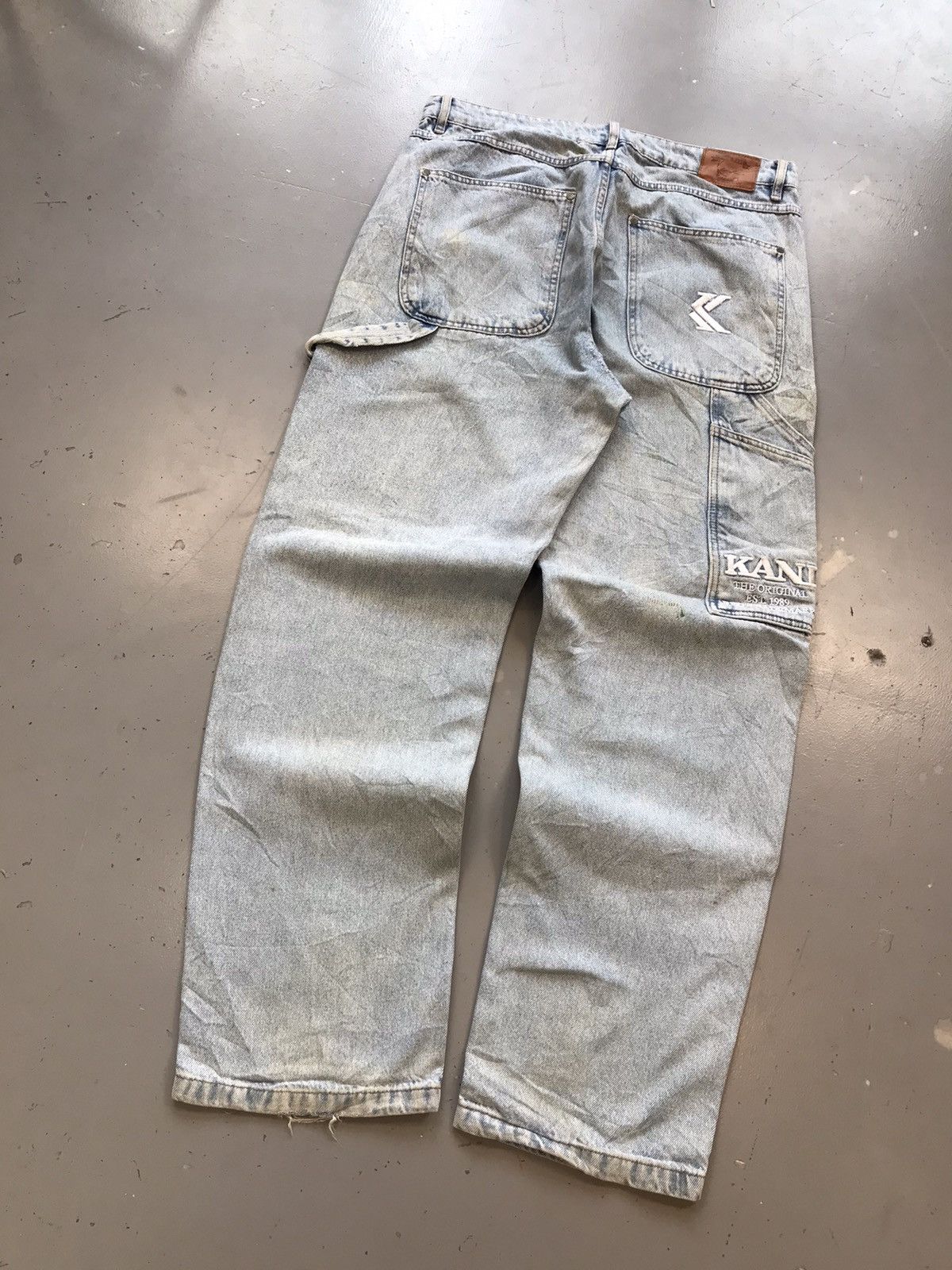 Vintage Karl Kani baggy carpenter denim