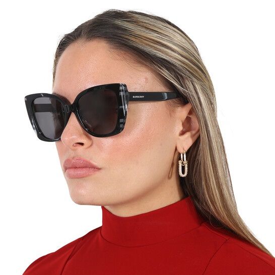 Burberry Burberry MARYL Women Sunglasses Cat Eye BE4393 40518G Size ONE SIZE - 10 Thumbnail