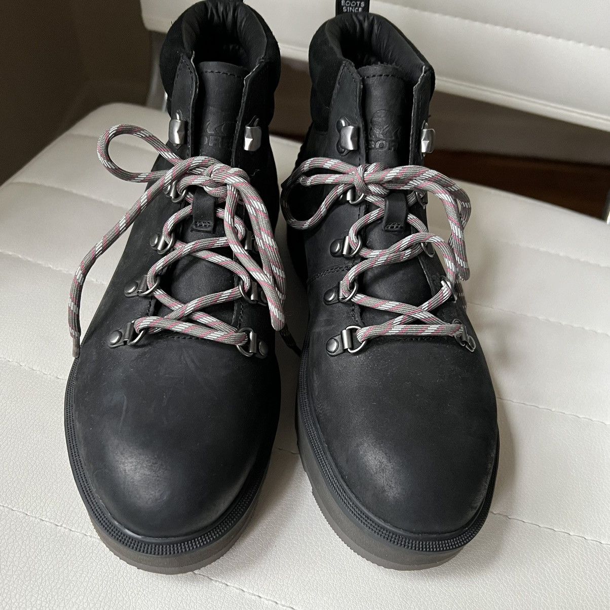 SOREL Sorel Hi Line Hiker Boots Black Waterproof size 8.5 Size US 8.5 / IT 38.5 - 2 Thumbnail