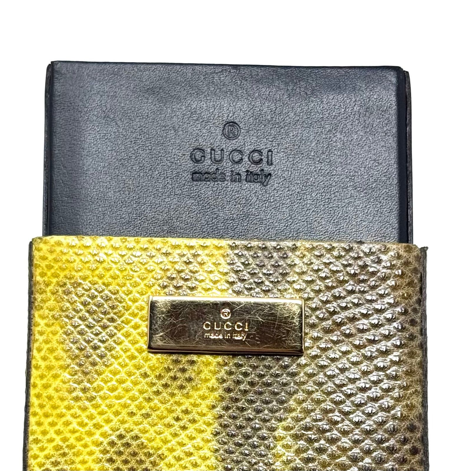 Gucci Gucci Yellow Cardholder Wallet Size ONE SIZE - 2 Thumbnail