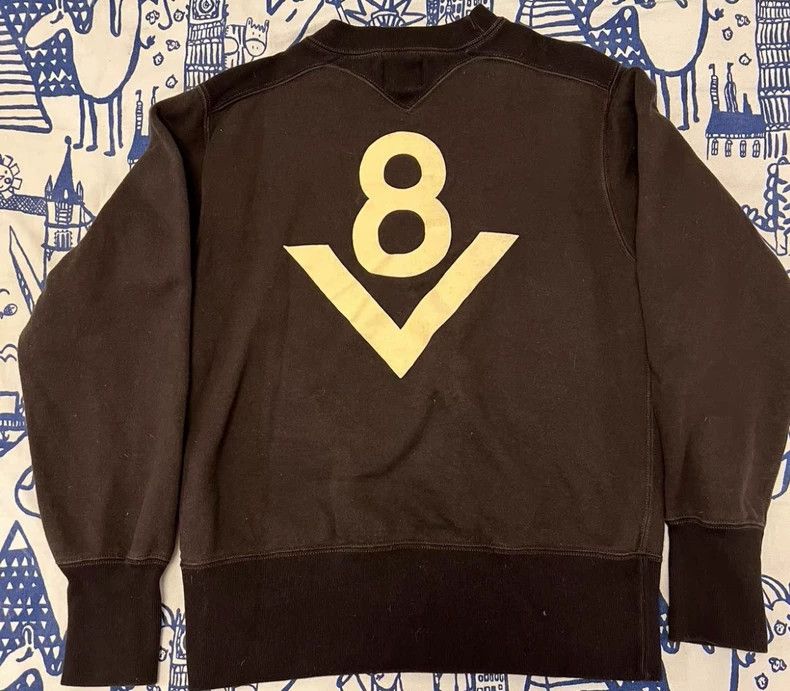 Freewheelers Freewheelers size 38 V8 engine fleece sweatshirt Size US M / EU 48-50 / 2 - 3 Thumbnail