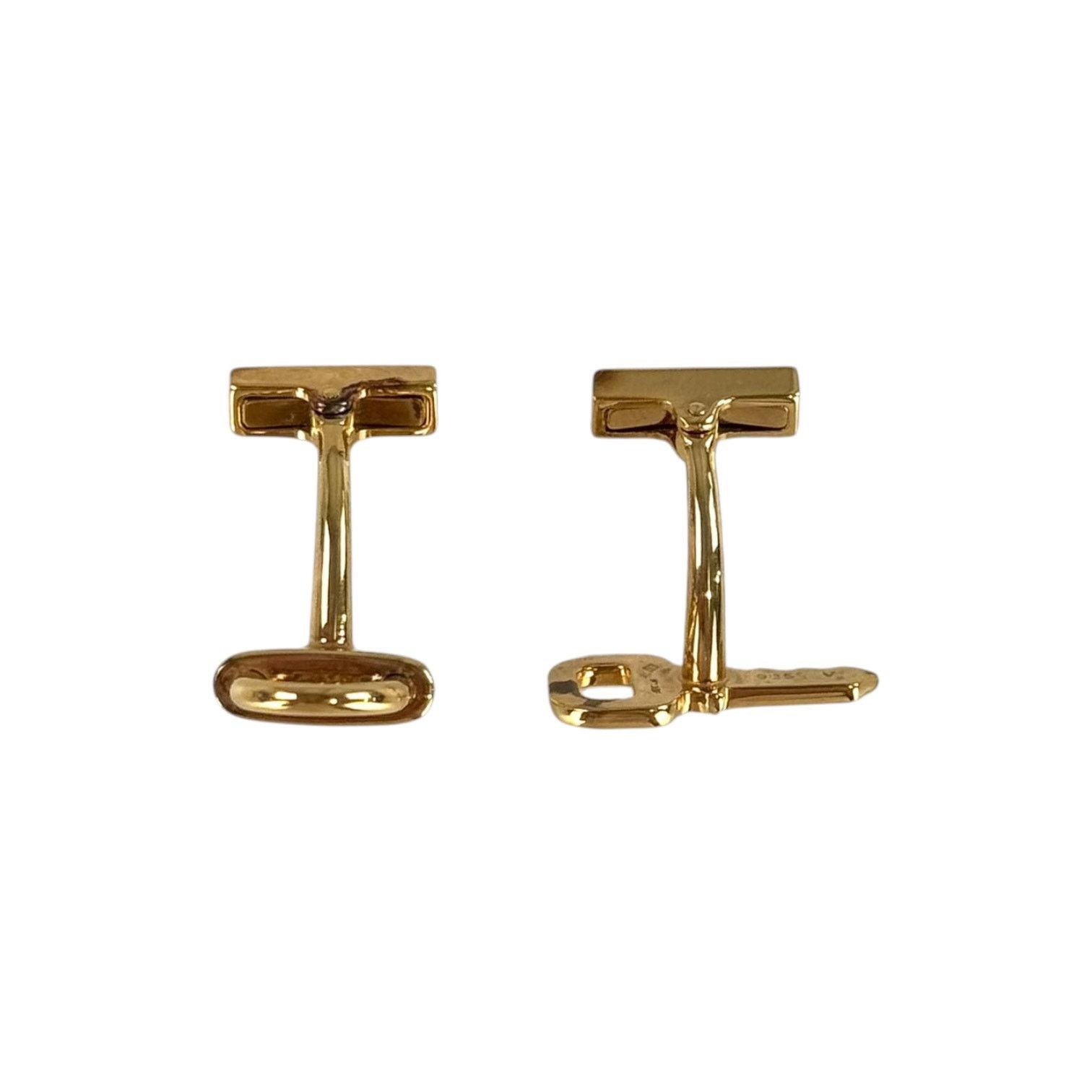 Louis Vuitton Louis Vuitton Gold-Plated Silver Lock and Key Cufflinks Size ONE SIZE - 3 Thumbnail