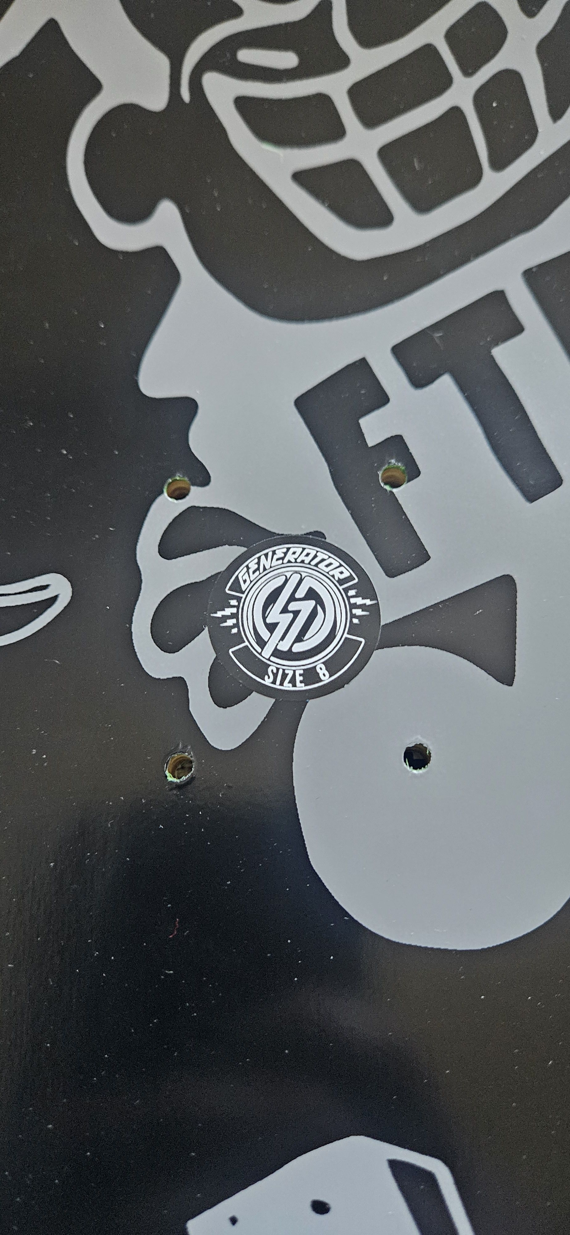 Fuck The Population FTP Psycho logo deck 8 Size ONE SIZE - 3 Thumbnail