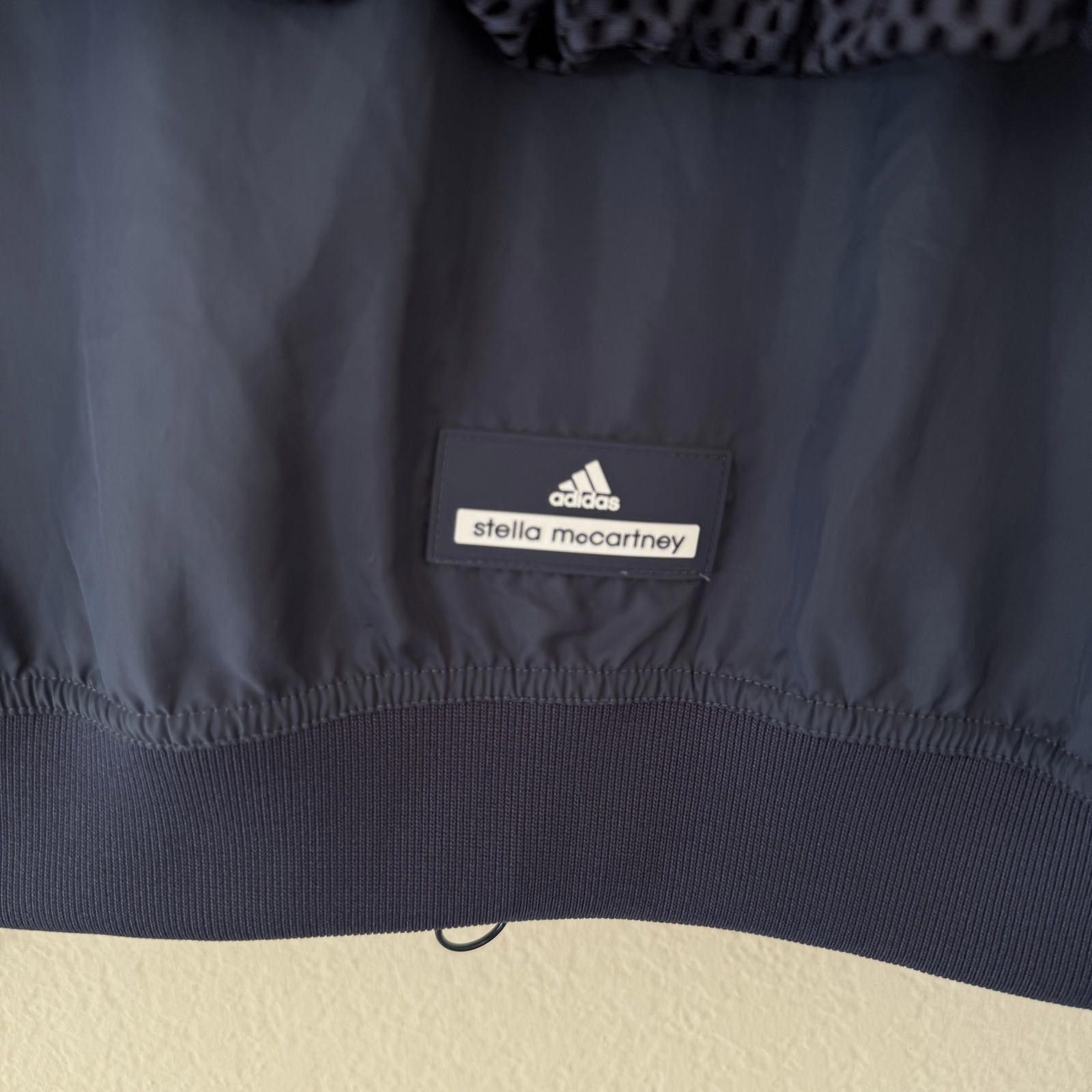 Adidas Adidas Jacket Women's S Navy Stella McCartney Zip Hoodie Size S / US 4 / IT 40 - 5 Thumbnail