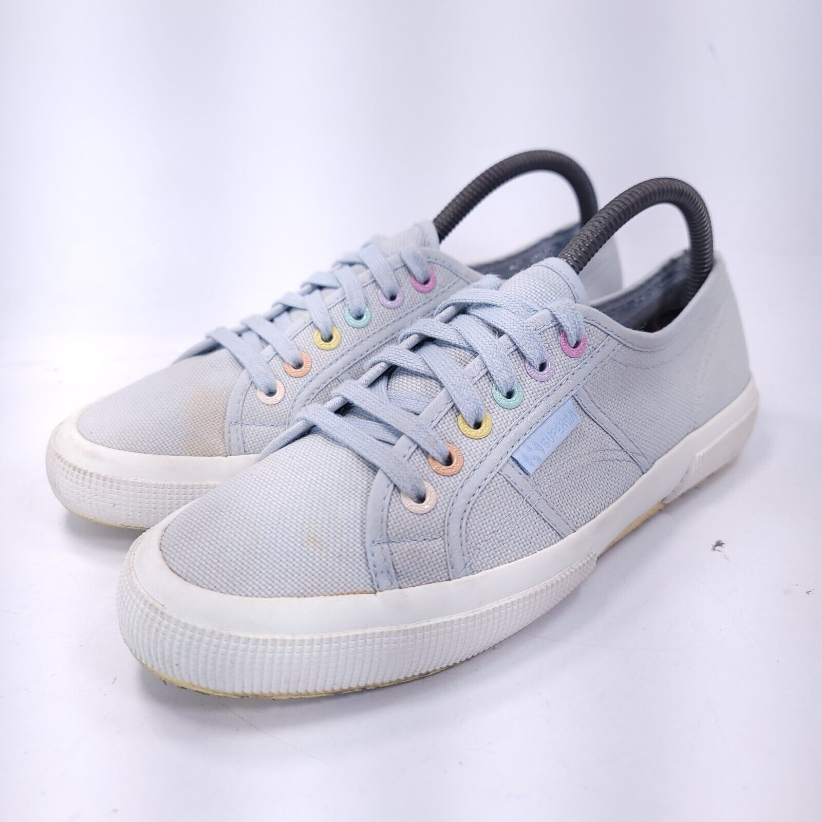 Superga Superga 2750 Linenfruit Shoes Womens Size 8.5 S0081C0 Blue Size US 8.5 / IT 38.5 - 1 Thumbnail