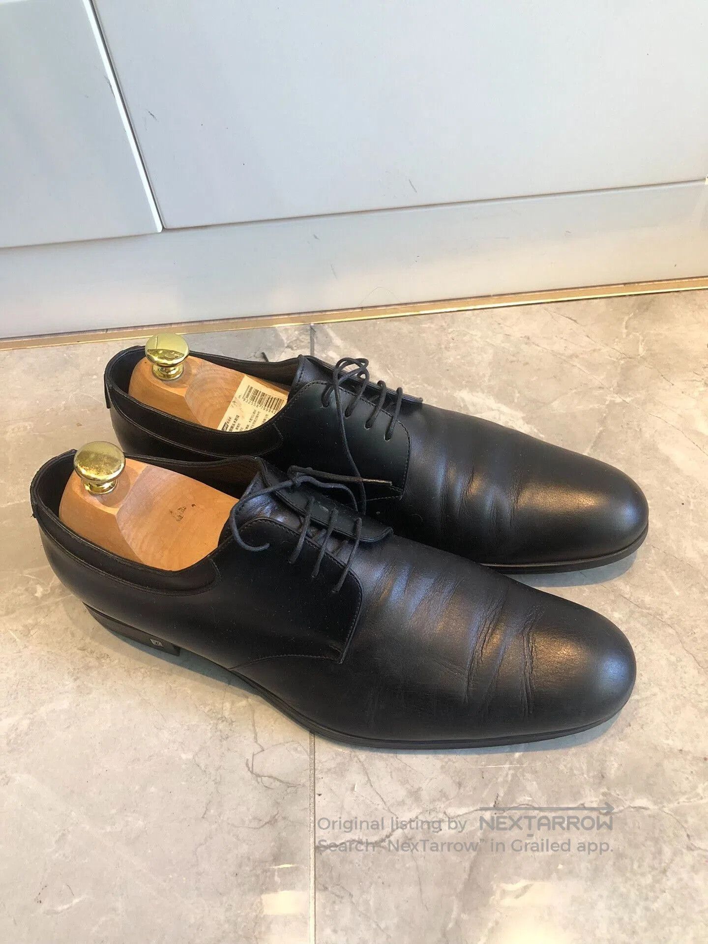 Louis Vuitton Louis Vuitton Men's Derby Leather Shoes. Size US 8.5 / EU 41-42 - 1 Thumbnail