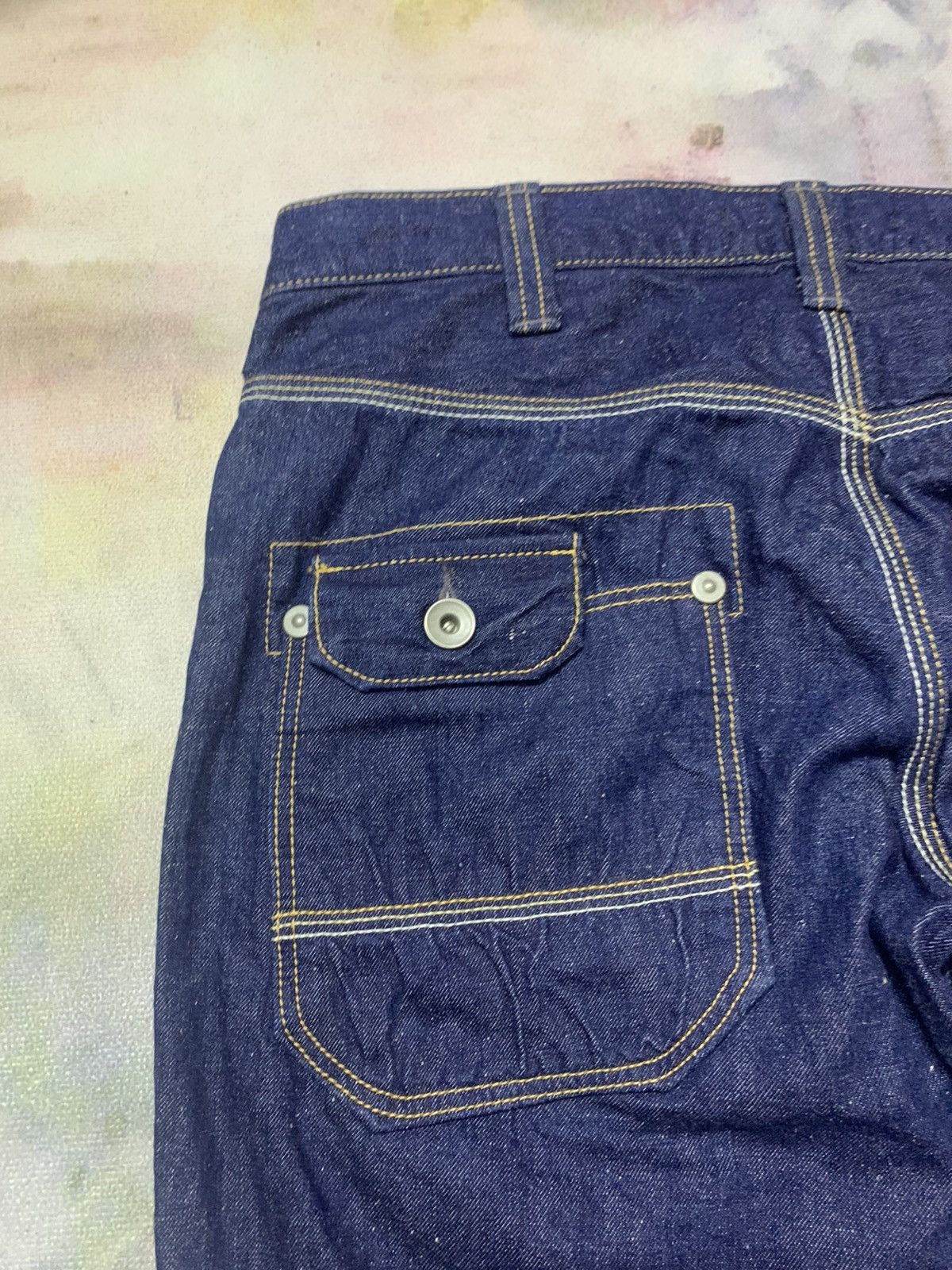 Johnbull Johnbull Denim Work Blue Pants Size US 32 / EU 48 - 5 Thumbnail