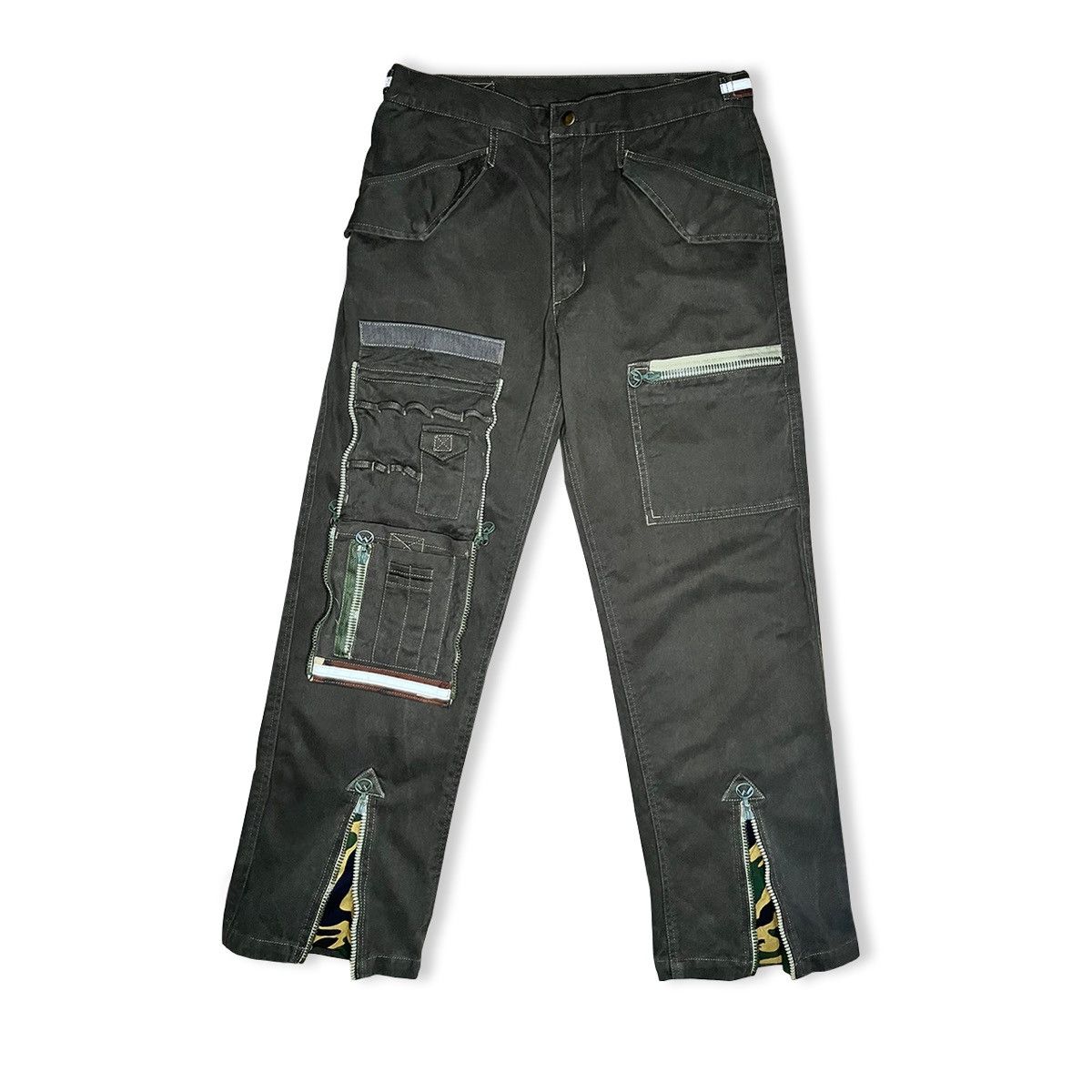 Maharishi 1998 Maharishi Detachable 3D Pocket Technical Utility Cargos Size US 30 / EU 46 - 2 Thumbnail