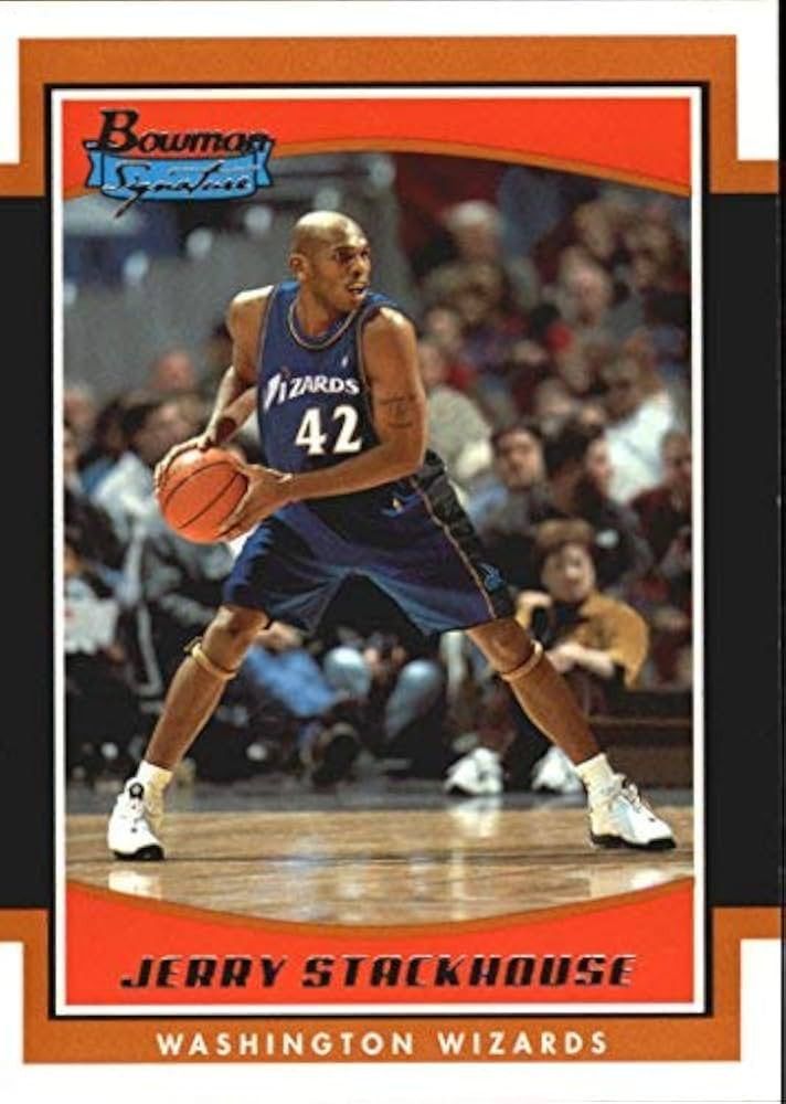 Nike Authentic Washington Wizards Jerry Stackhouse Nike Jersey Size US XXL / EU 58 / 5 - 1 Thumbnail