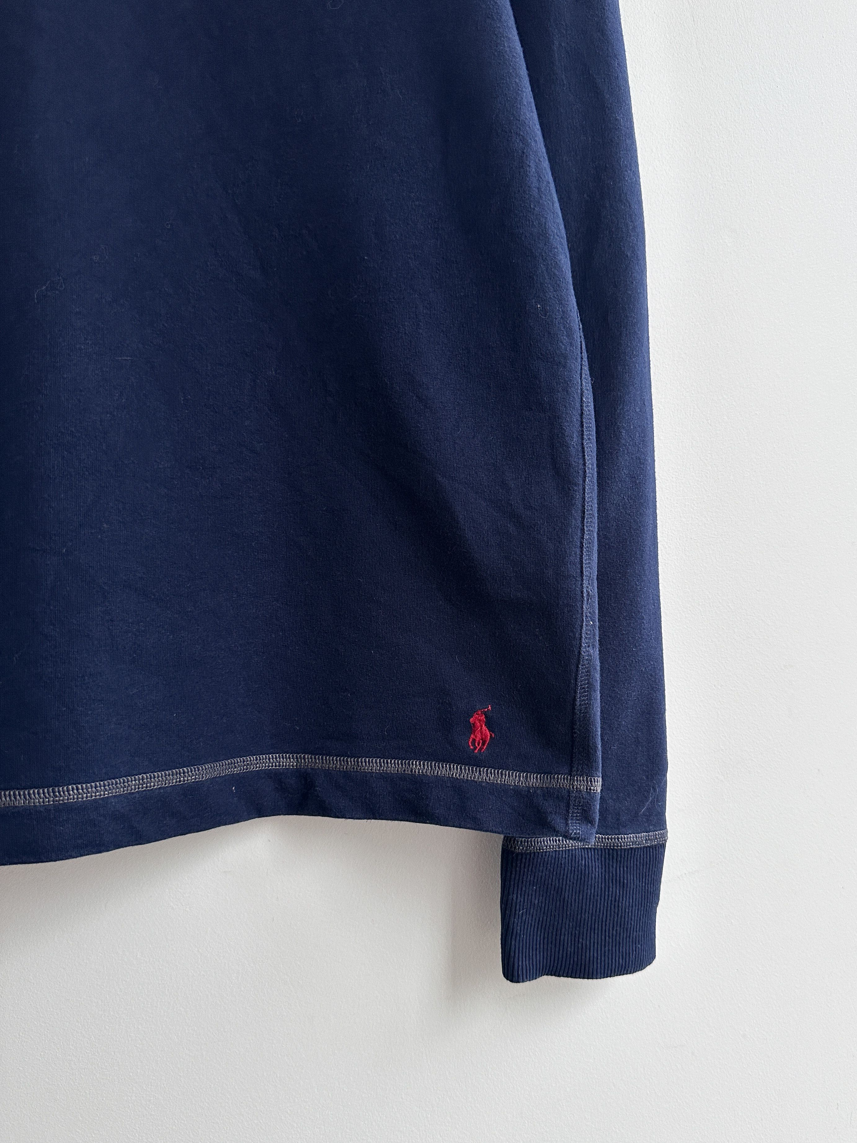Polo Ralph Lauren Polo Ralph Lauren Navy Sweatshirt Longsleeve Size US S / EU 44-46 / 1 - 4 Thumbnail