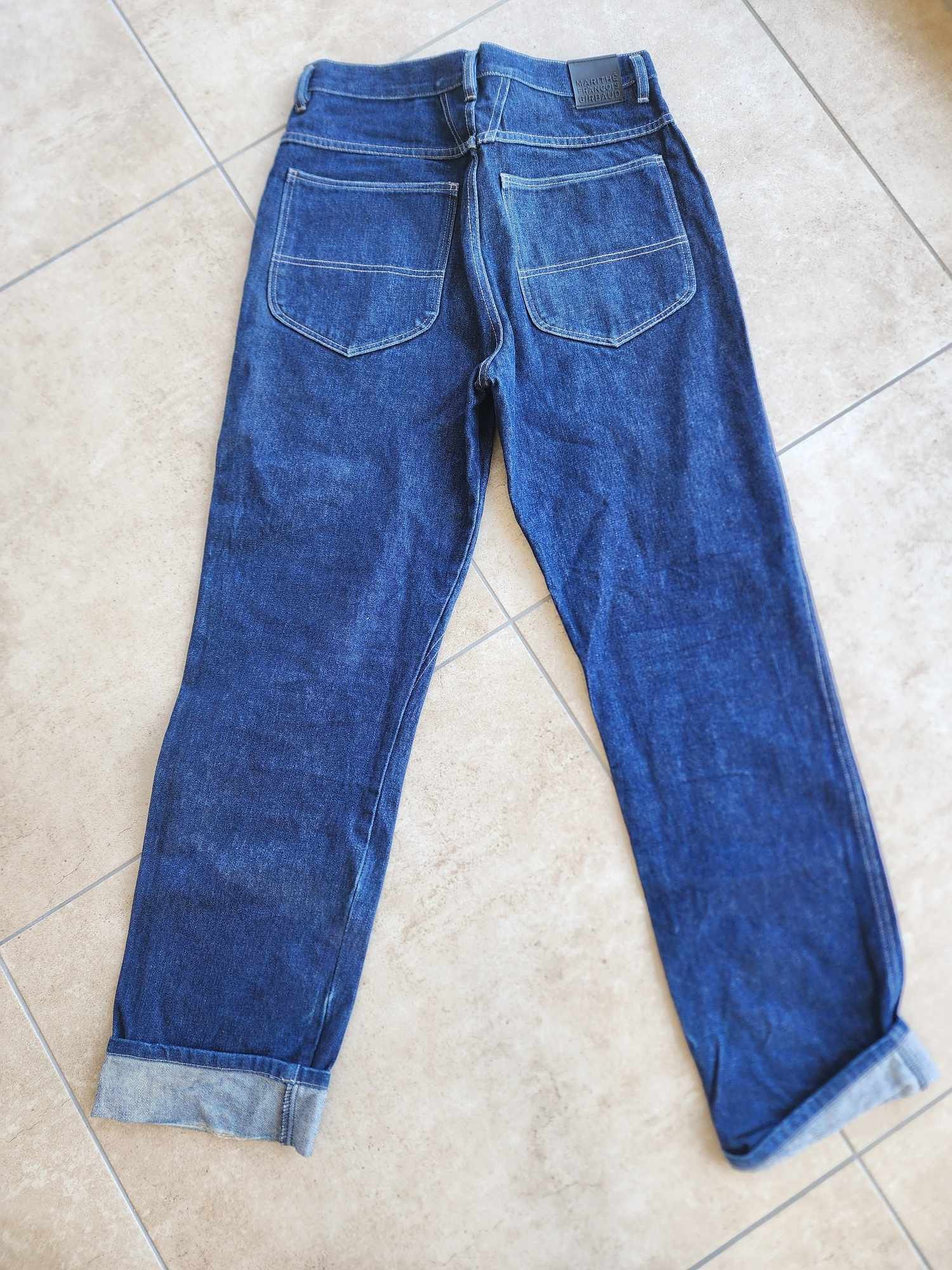 Marithe + Francois Girbaud Marithé François Girbaud Vintage Denim Pants, Size 34, Rare Size US 34 / EU 50 - 2 Thumbnail