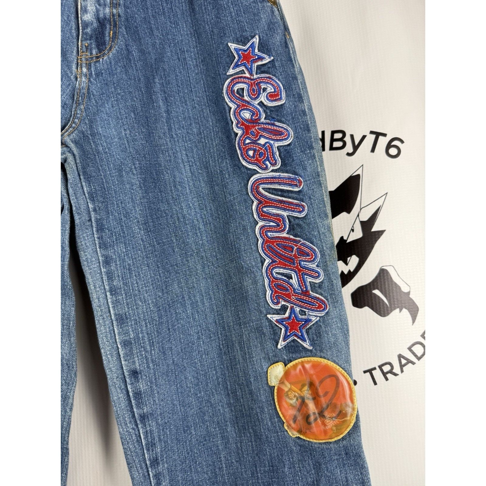 Ecko Unltd. Ecko Unltd Denim Foundry Jeans Size 12 Samples Patch Size 26" / US 2 / IT 38 - 3 Thumbnail