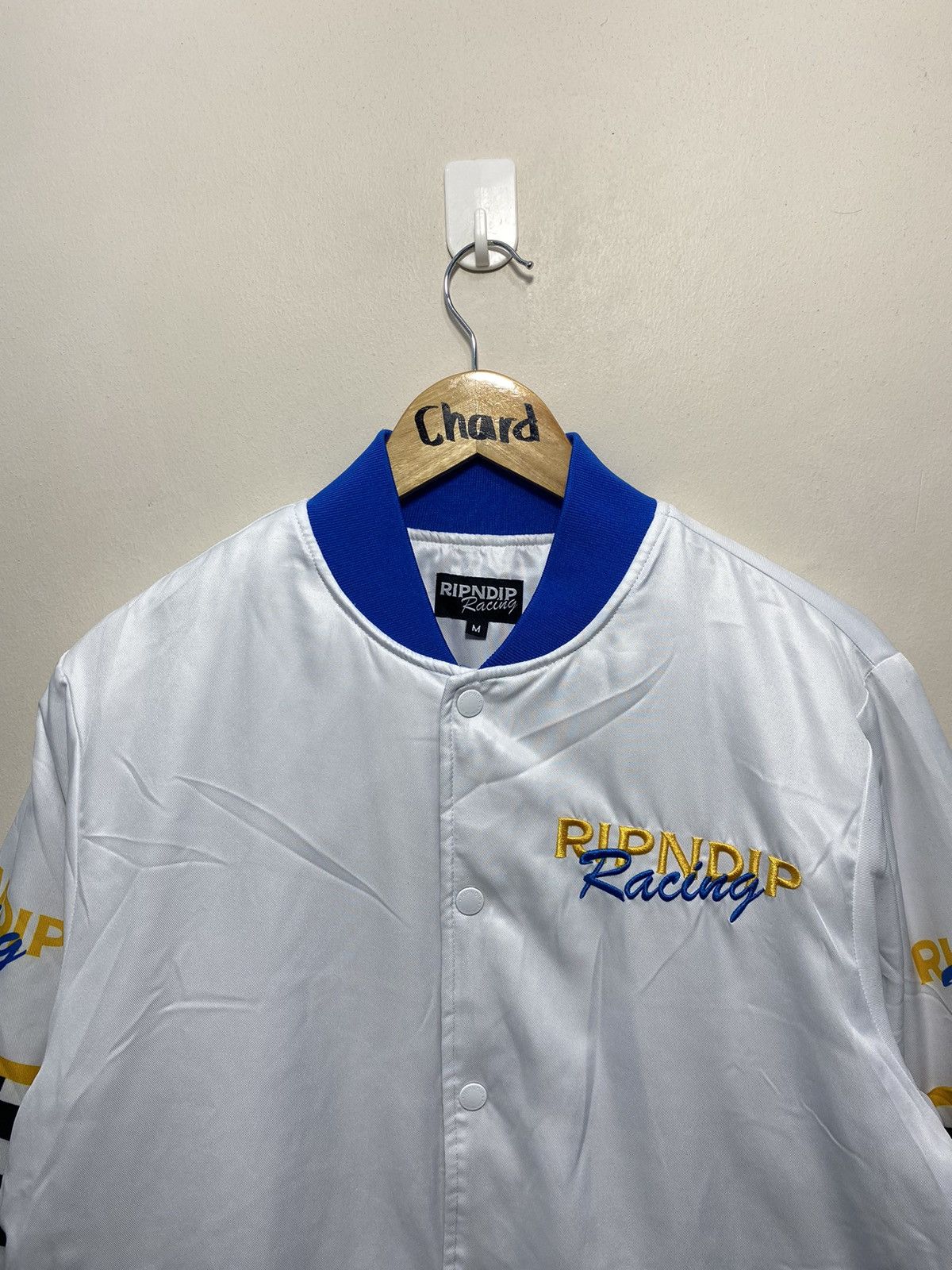RIPNDIP RIPNDIP Speed Racing Varsity Jacket❗️ Size US M / EU 48-50 / 2 - 6 Thumbnail
