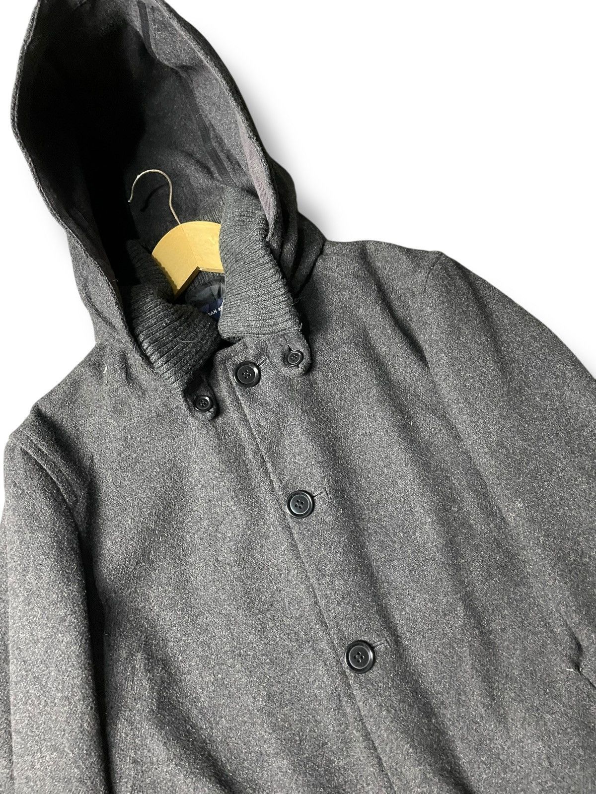 Japanese Brand × URBAN RESEARCH DOORS × Vintage Urban Research Wool Buttoned Hooded Jacket (109) Size US XXS / EU 40 - 6 Thumbnail