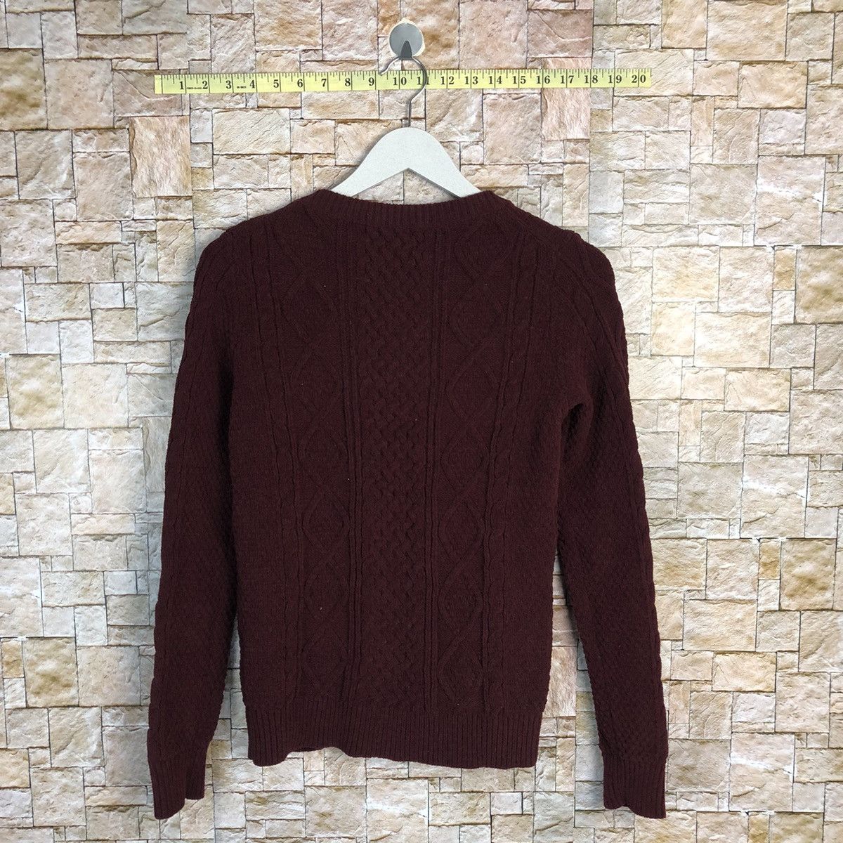 Uniqlo Uniqlo X Ins de La Fressange Maroon Knitwear #A297 Size M / US 6-8 / IT 42-44 - 12 Thumbnail