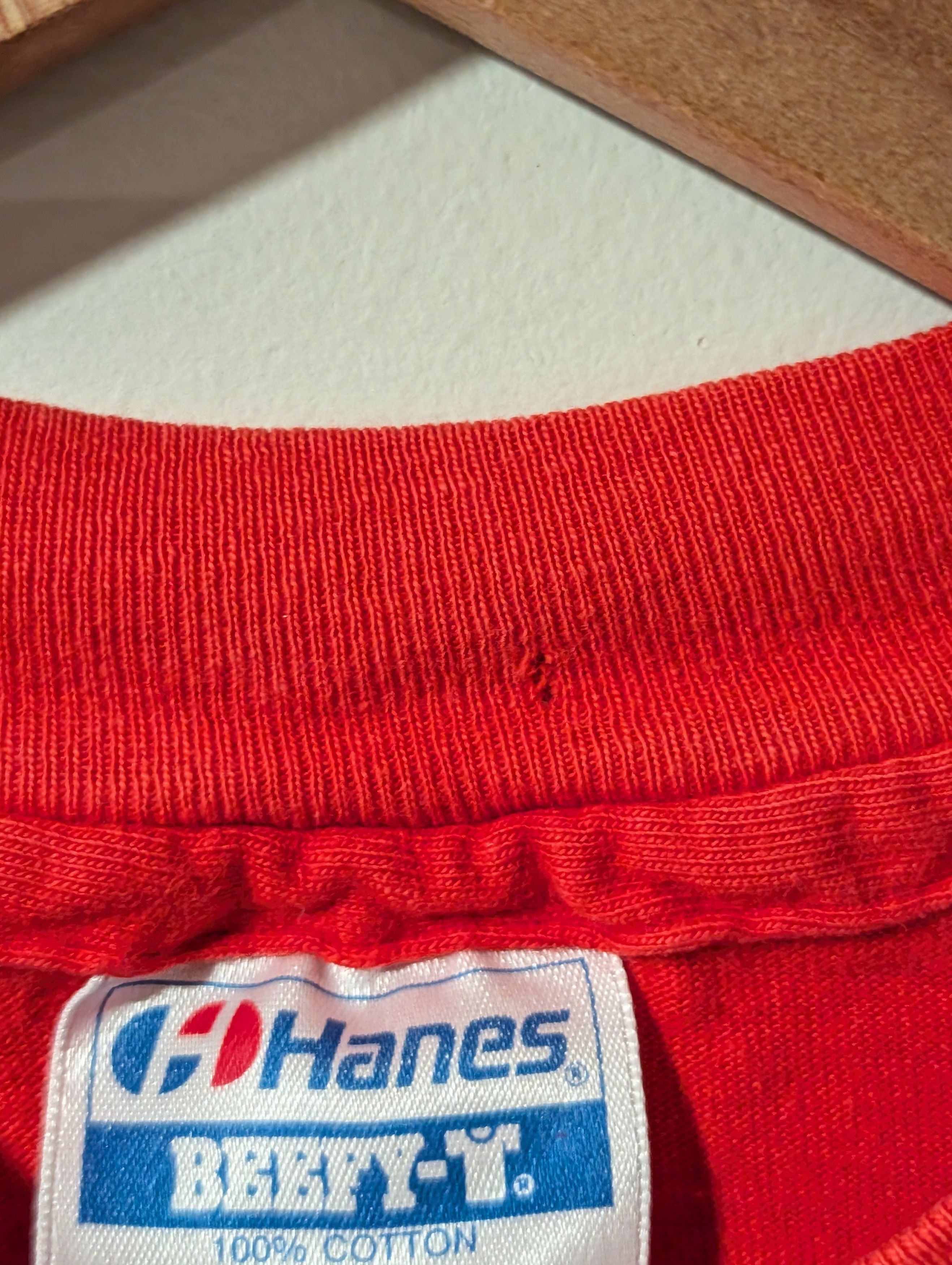 Hanes Vintage 90s Re-Elect Governor McKernan House Repres T-Shirt Size US XL / EU 56 / 4 - 4 Thumbnail