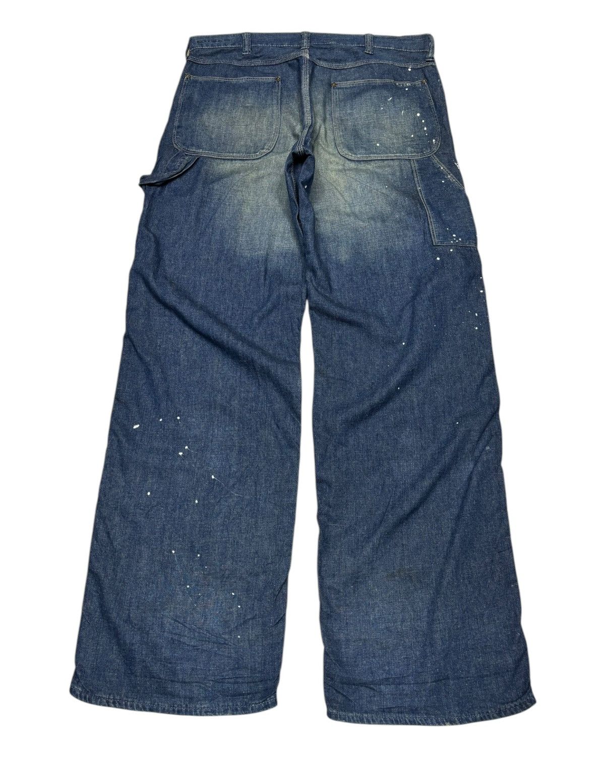 Issey Miyake × URBAN RESEARCH DOORS × Yohji Yamamoto Vintage Urban Research Painter Baggy Jeans Carpenter Pants Size US 35 - 2 Thumbnail