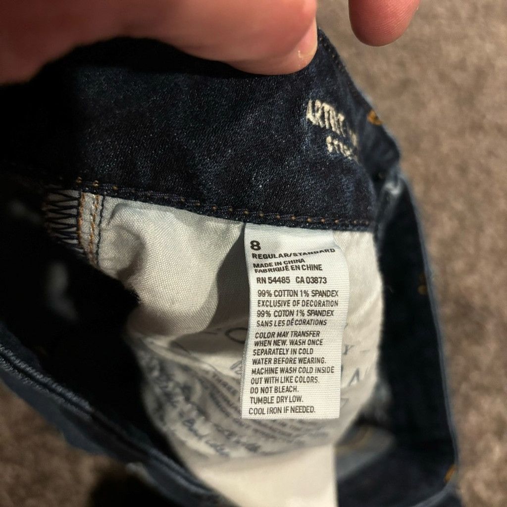 American Eagle Outfitters Women’s American Eagle Crop Jeans Size 30" / US 8 / IT 44 - 3 Thumbnail