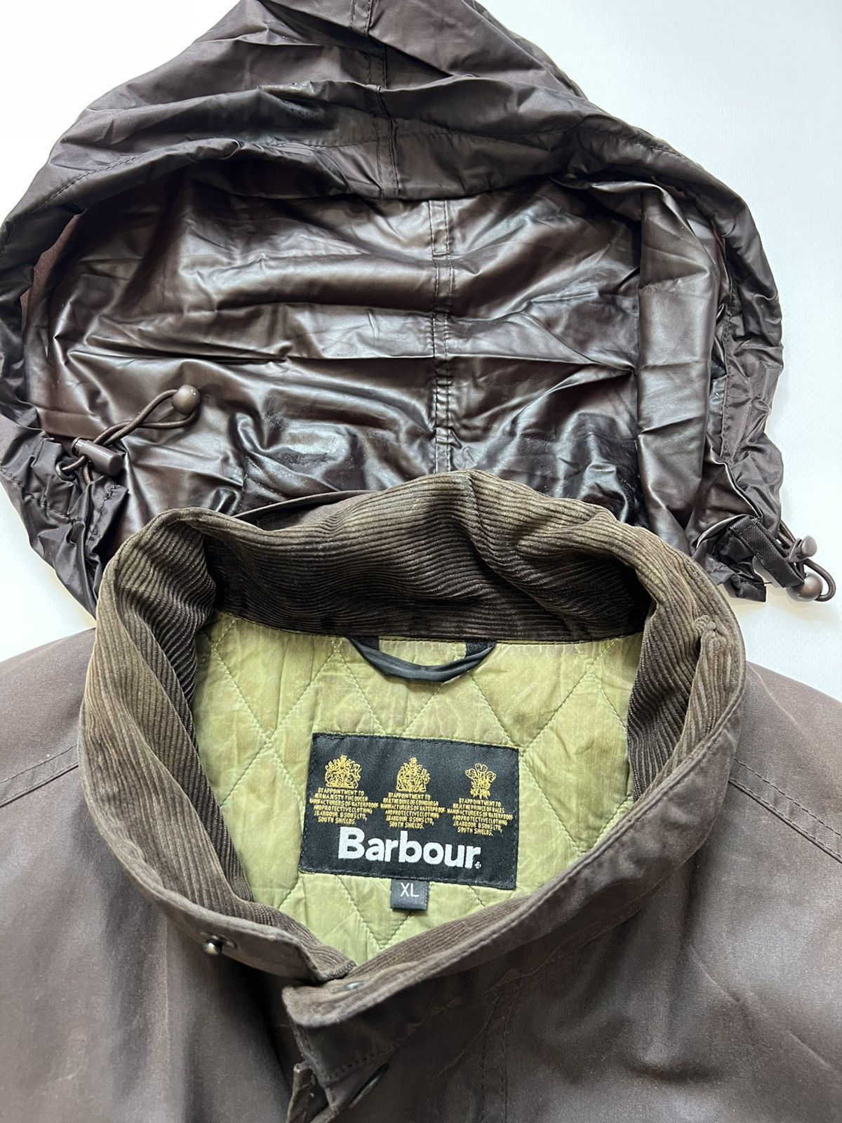 Barbour Barbour Brown Waxed Jacket Sapper Vintage Size US XL / EU 56 / 4 - 5 Thumbnail