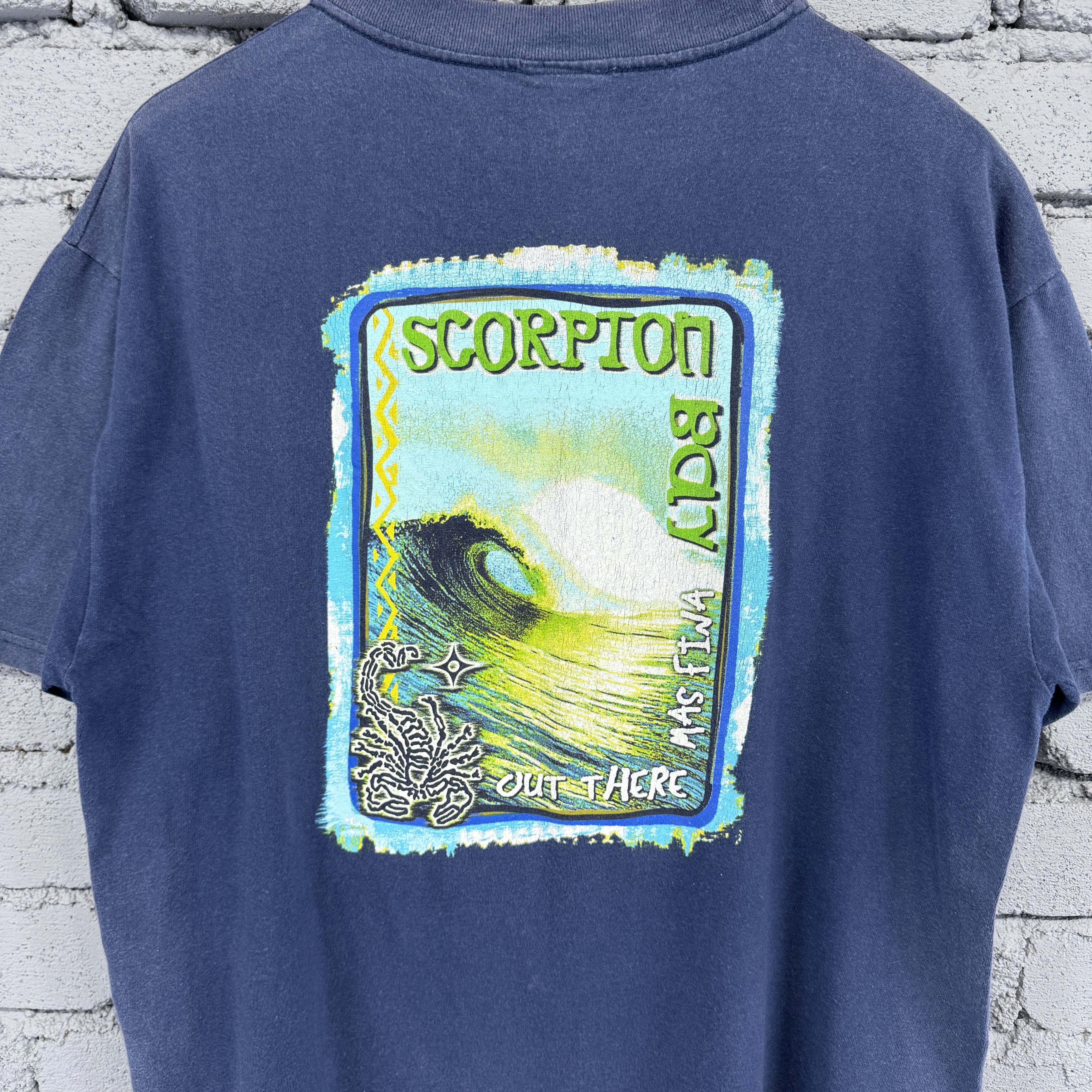 Vintage Vintage Scorpion Bay Back Print Tshirt Size US M / EU 48-50 / 2 - 5 Thumbnail