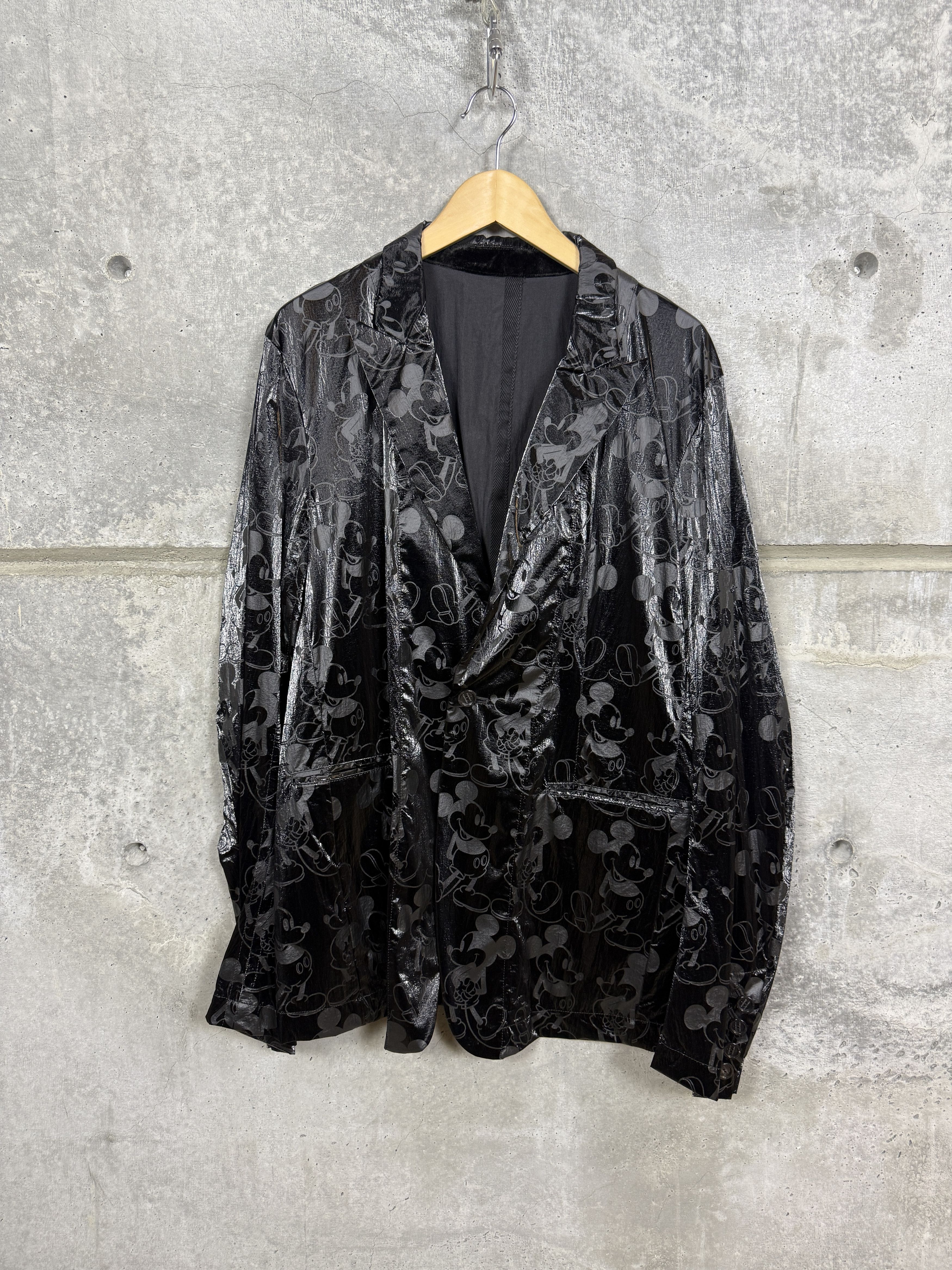 Takahiromiyashita The Soloist. $3024 Takahiromiyashita TheSoloist Mickey Mouse Blazer Size 52R - 7 Thumbnail