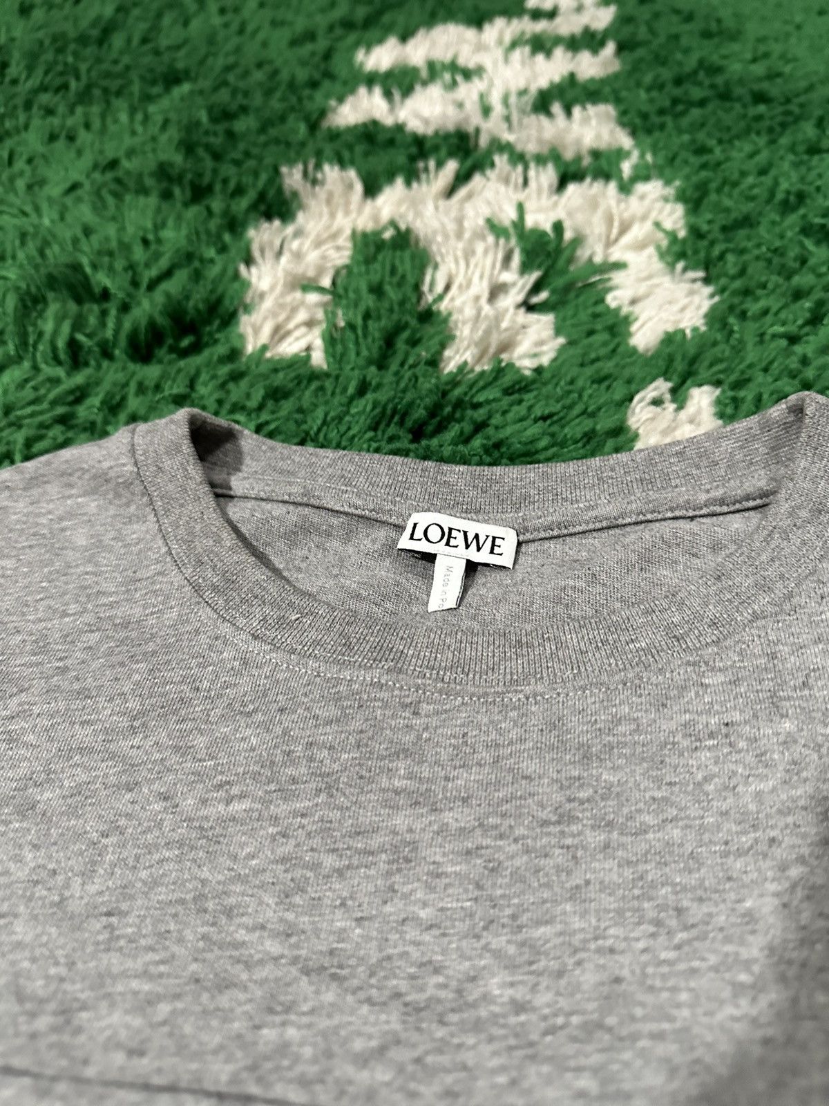 Loewe Loewe SS24 Panelled Cut n Sew Tee Grey Size US S / EU 44-46 / 1 - 4 Thumbnail