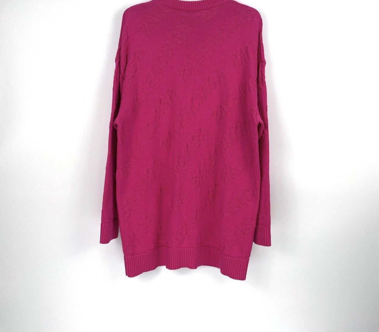 Balenciaga Balenciaga Pink 3D Knitted Jacquard Full Print BulletSweater Size US M / EU 48-50 / 2 - 4 Thumbnail