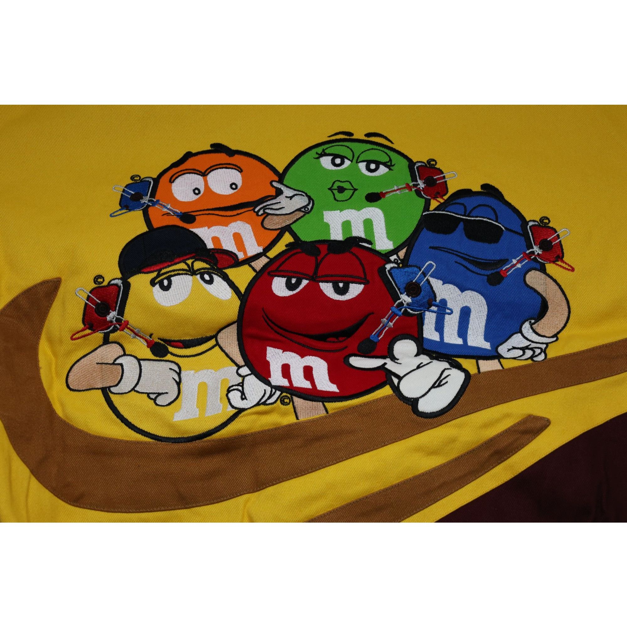 Jeff Hamilton Vintage Elliot Sadler M&M's Nascar Racing Jacket Size US XXL / EU 58 / 5 - 6 Thumbnail