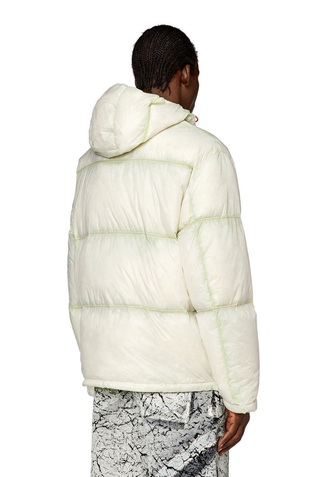 Diesel 🧊 DIESEL Down Puffer Jacket Gradient Baskin Giacca Size 48 Size US L / EU 52-54 / 3 - 4 Thumbnail