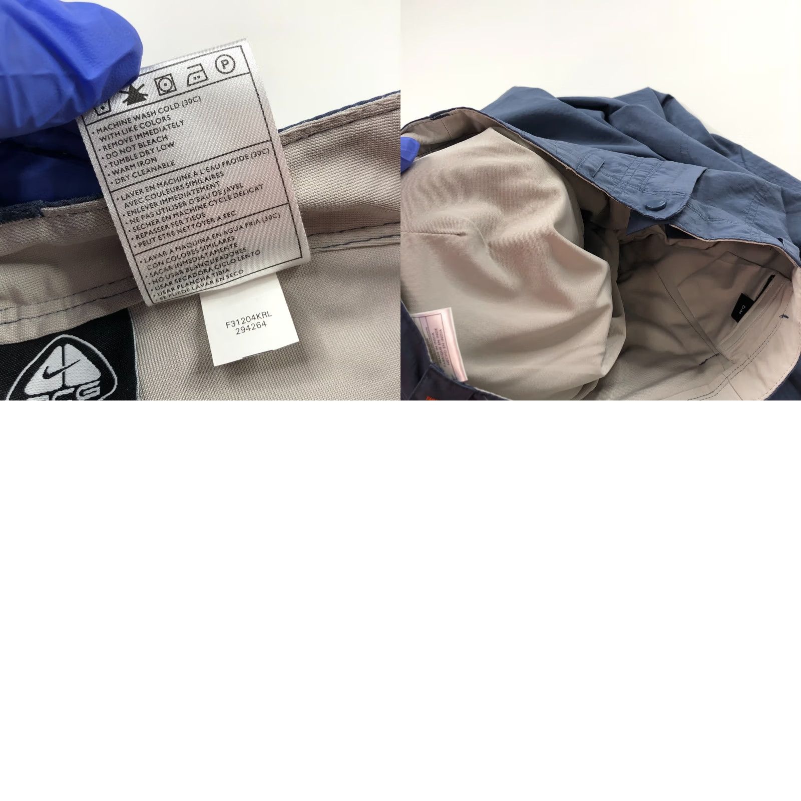 Nike Nike ACG Pants Womens 8 Regular Tall? Size 30" / US 8 / IT 44 - 9 Thumbnail