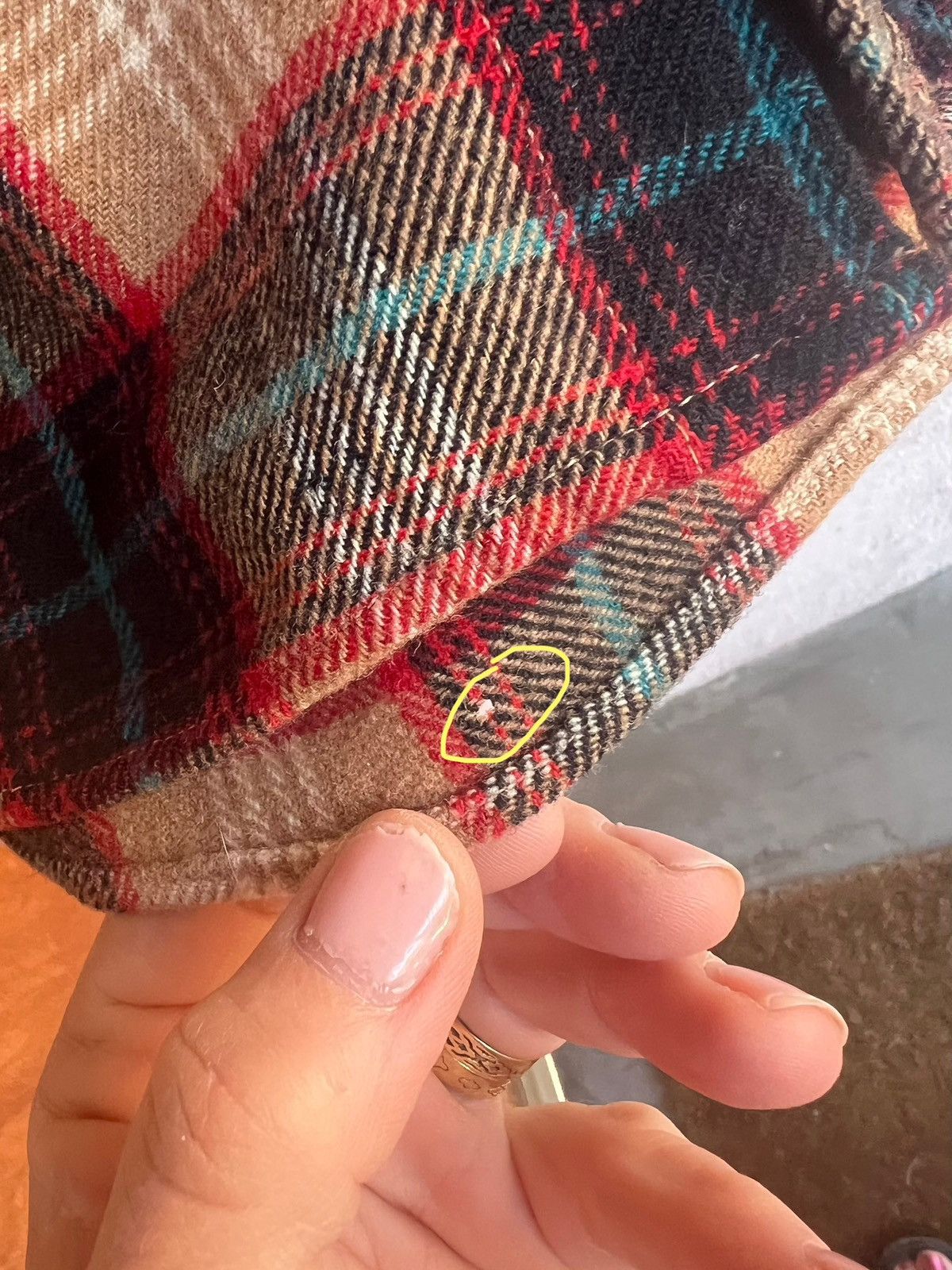 Pendleton Vintage 50's Pendelton plaid flannel long sleeve shirt Size US S / EU 44-46 / 1 - 9 Thumbnail
