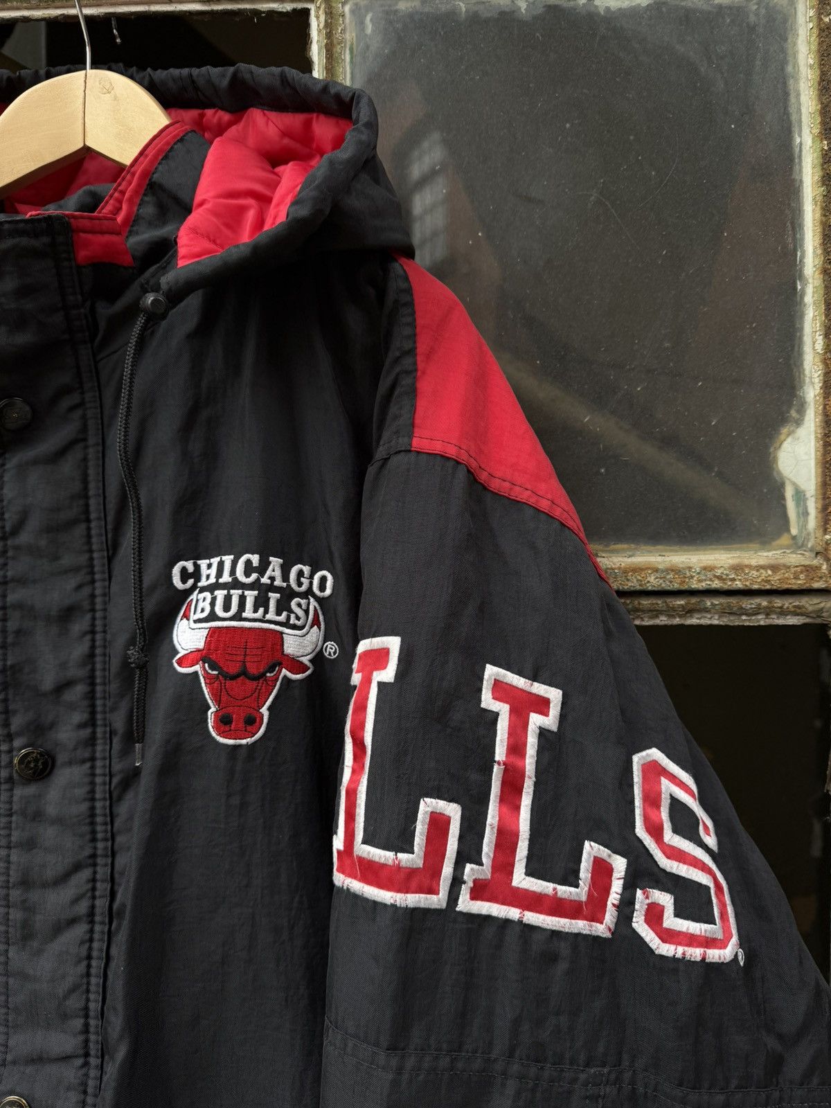 Starter 90’s Starter Chocago Bull Jacket nba usa streetwear vintage Size US XL / EU 56 / 4 - 5 Thumbnail
