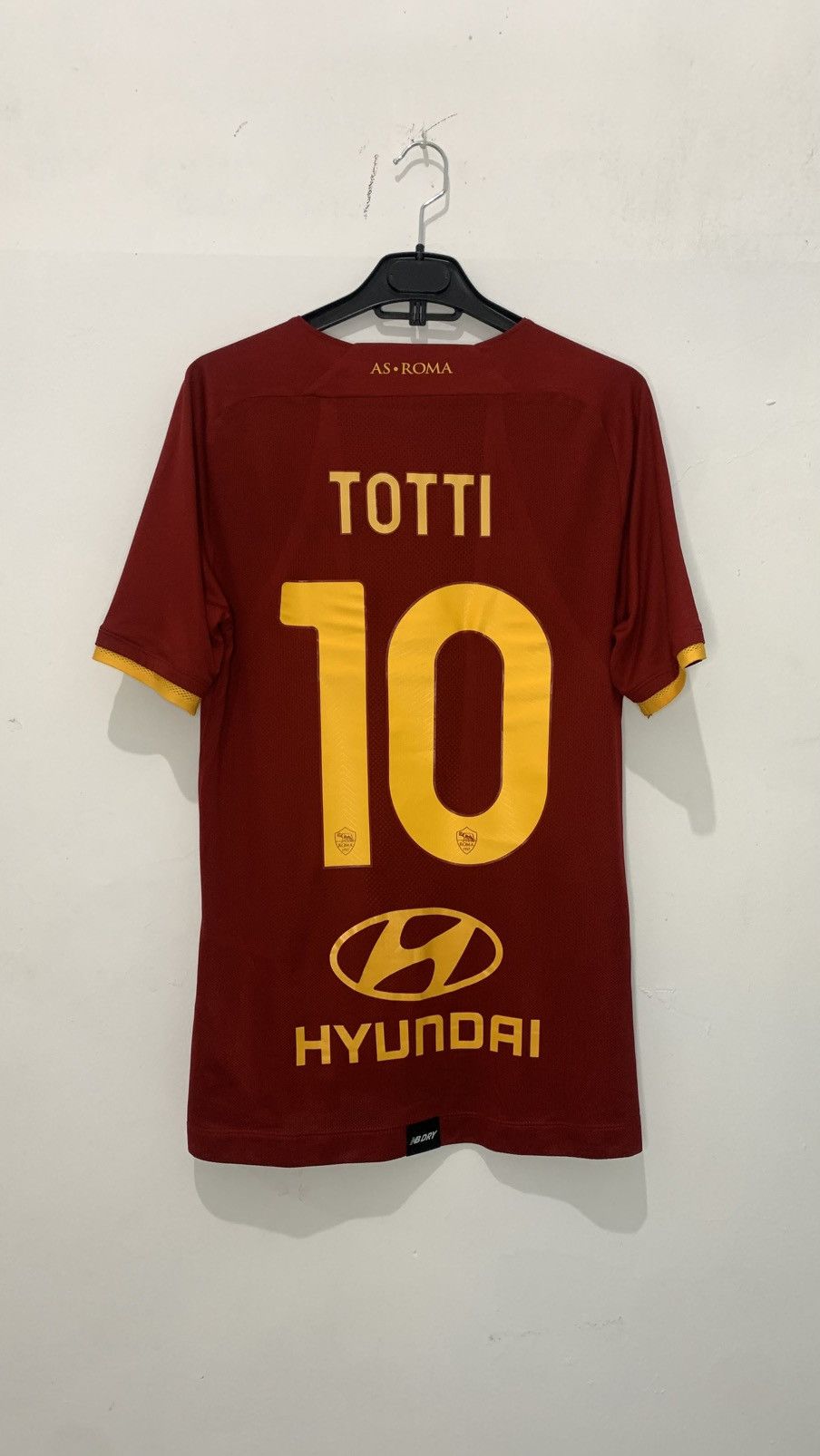 New Balance AS Roma Home 2021 Soccer Jersey Size US M / EU 48-50 / 2 - 2 Thumbnail
