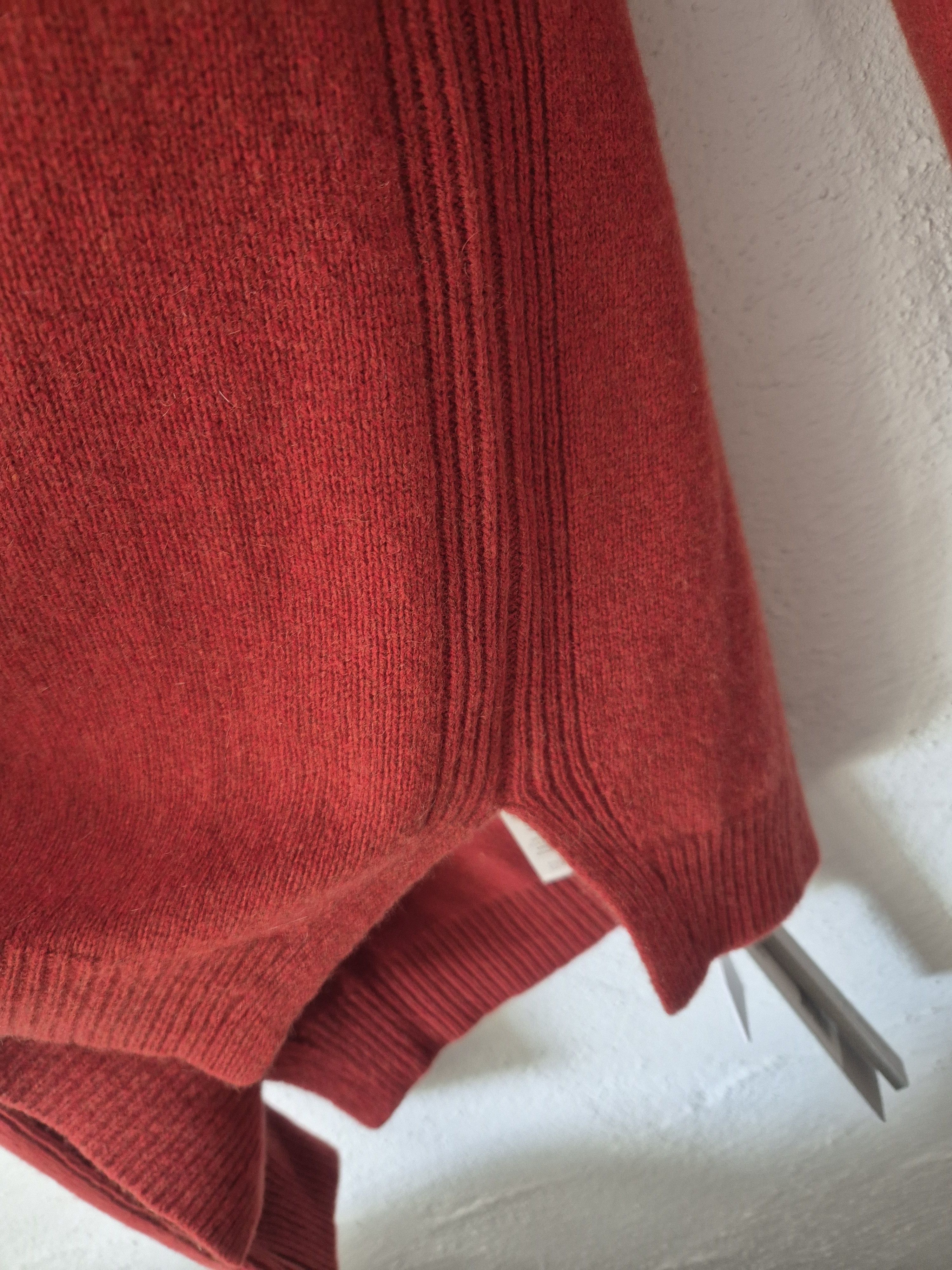 Rick Owens Rick Owens biker round neck cashmere (97%) sweatshirts new Size US M / EU 48-50 / 2 - 2 Thumbnail