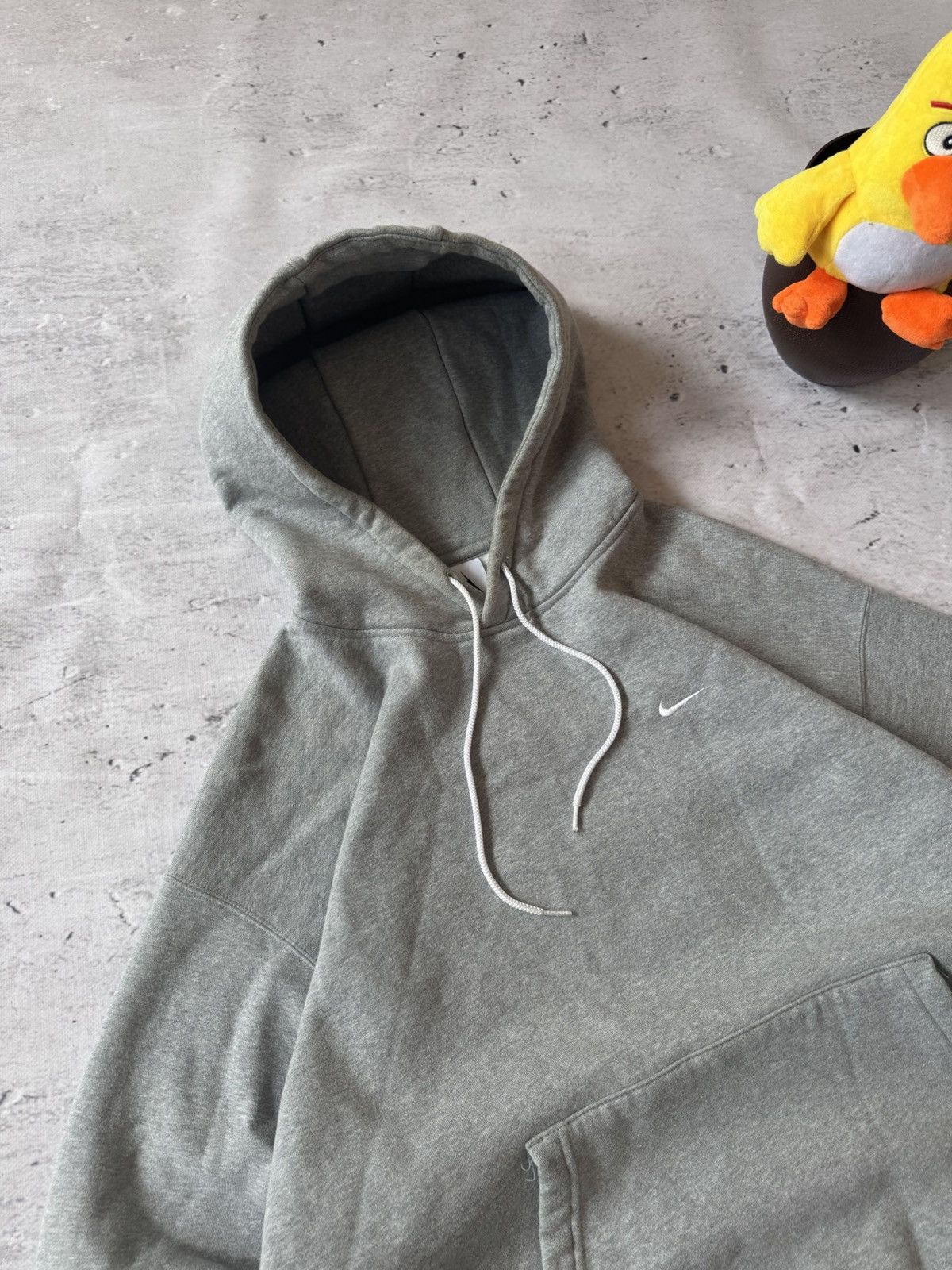 Nike × Vintage NIKE LAB VINTAGE 00s y2k OVERSIZE BAGGY HOODIE BASIC LOGO Size US L / EU 52-54 / 3 - 3 Thumbnail